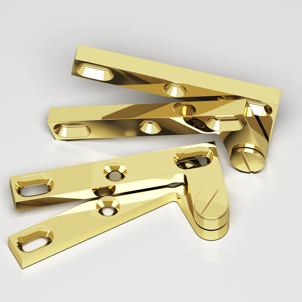 Colonial Bronze Series 6 4.375" Removable Screw Pivot Hinge Polished Brass / 4.375"