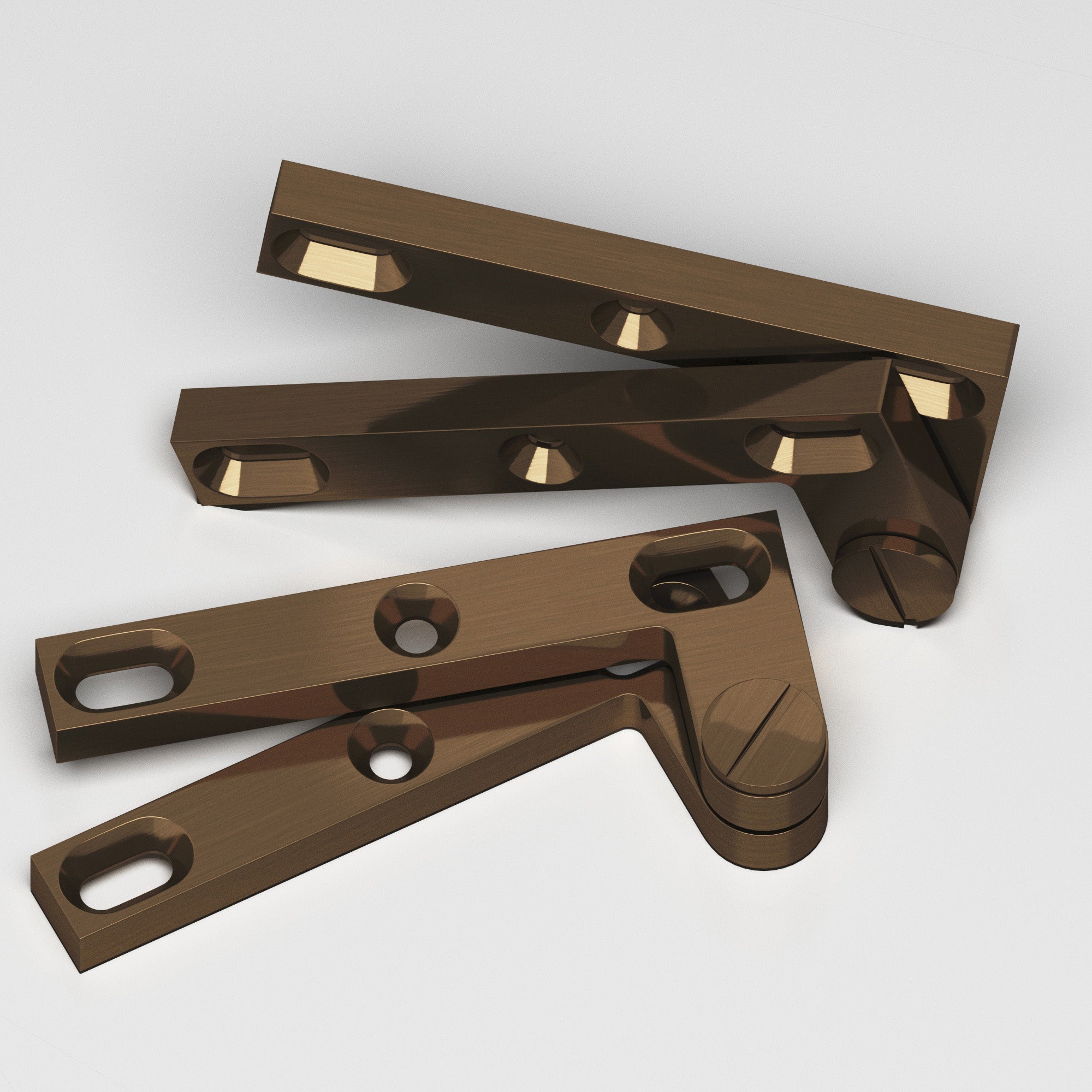 Colonial Bronze Series 6 4.375" Removable Screw Pivot Hinge Light Statuary Bronze / 4.375"