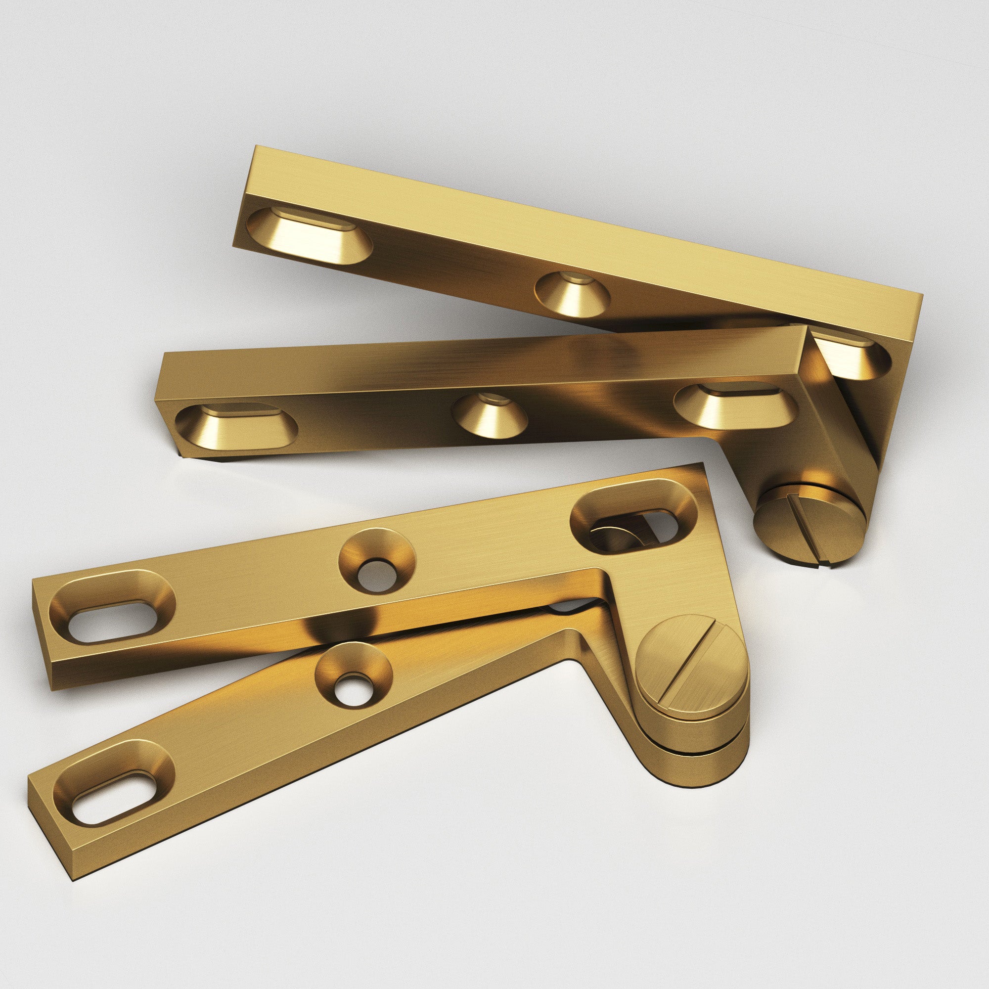 Colonial Bronze Series 6 4.375" Removable Screw Pivot Hinge Satin Brass / 4.375"