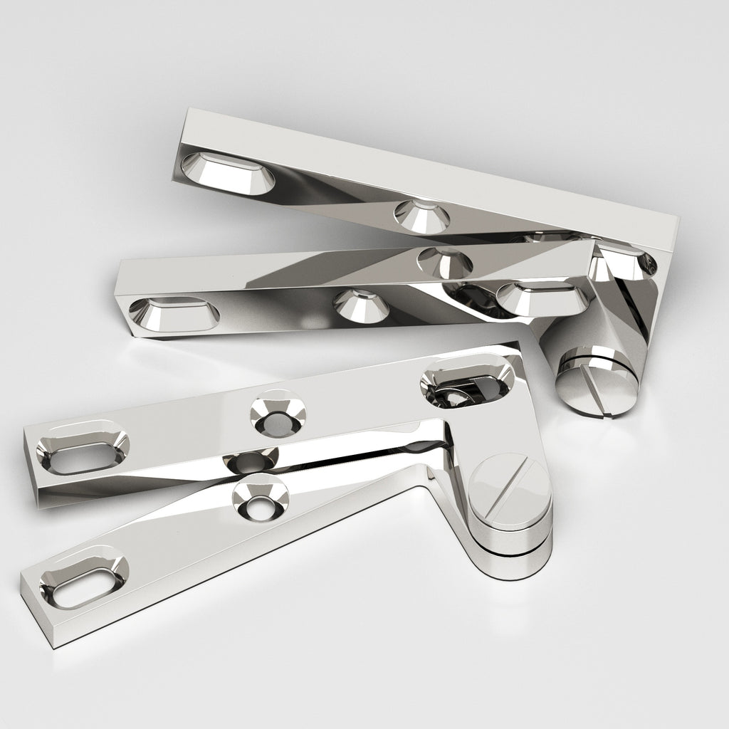 Colonial Bronze Series 6 4.375" Removable Screw Pivot Hinge Polished Nickel / 4.375"
