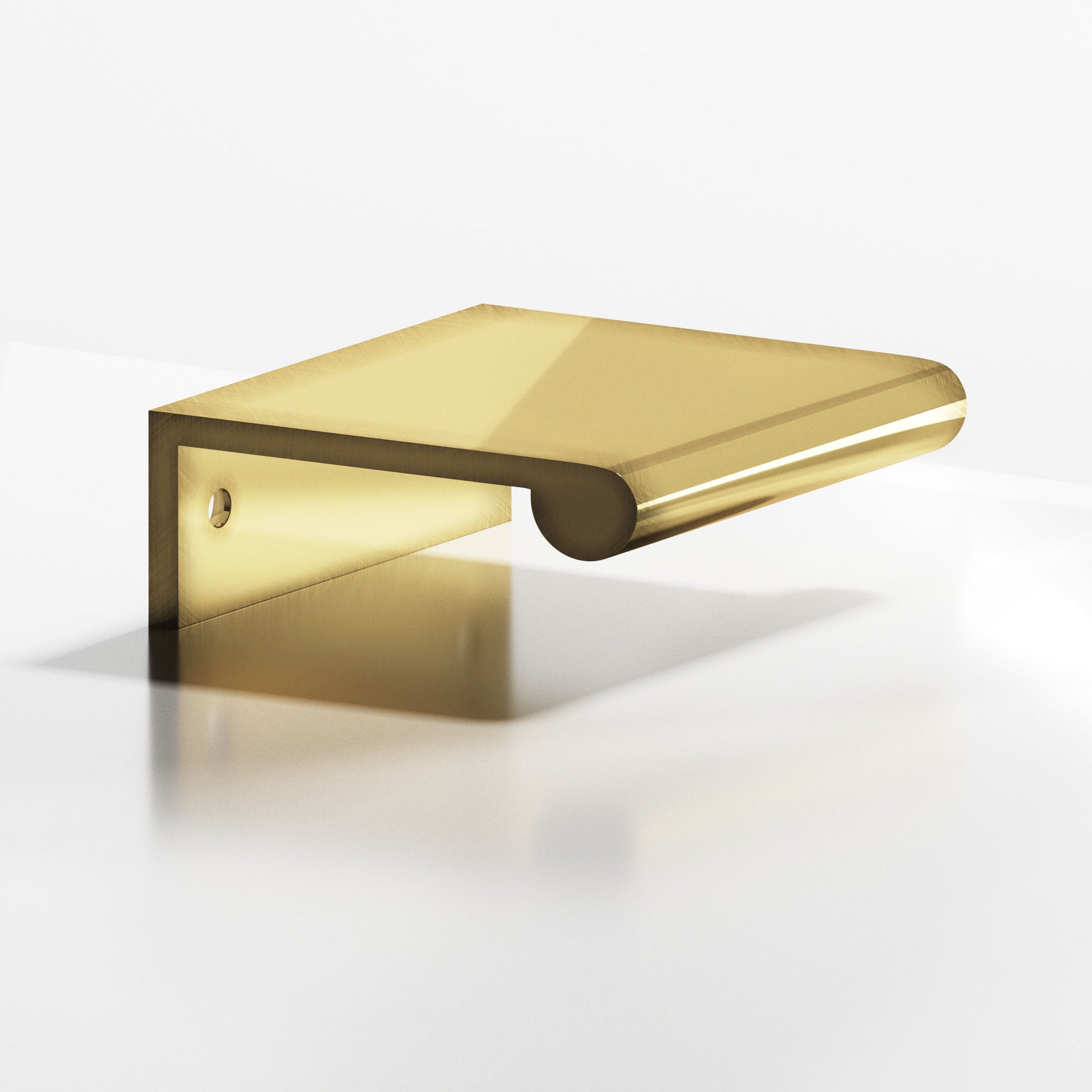 Colonial Bronze Series 700 8" Edge Pull With Fully-Rounded Lip Antique Bronze / 8"