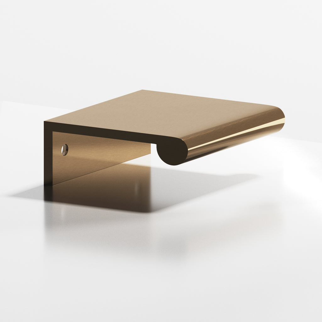 Colonial Bronze Series 700 6" Edge Pull With Fully-Rounded Lip Light Statuary Bronze / 6"