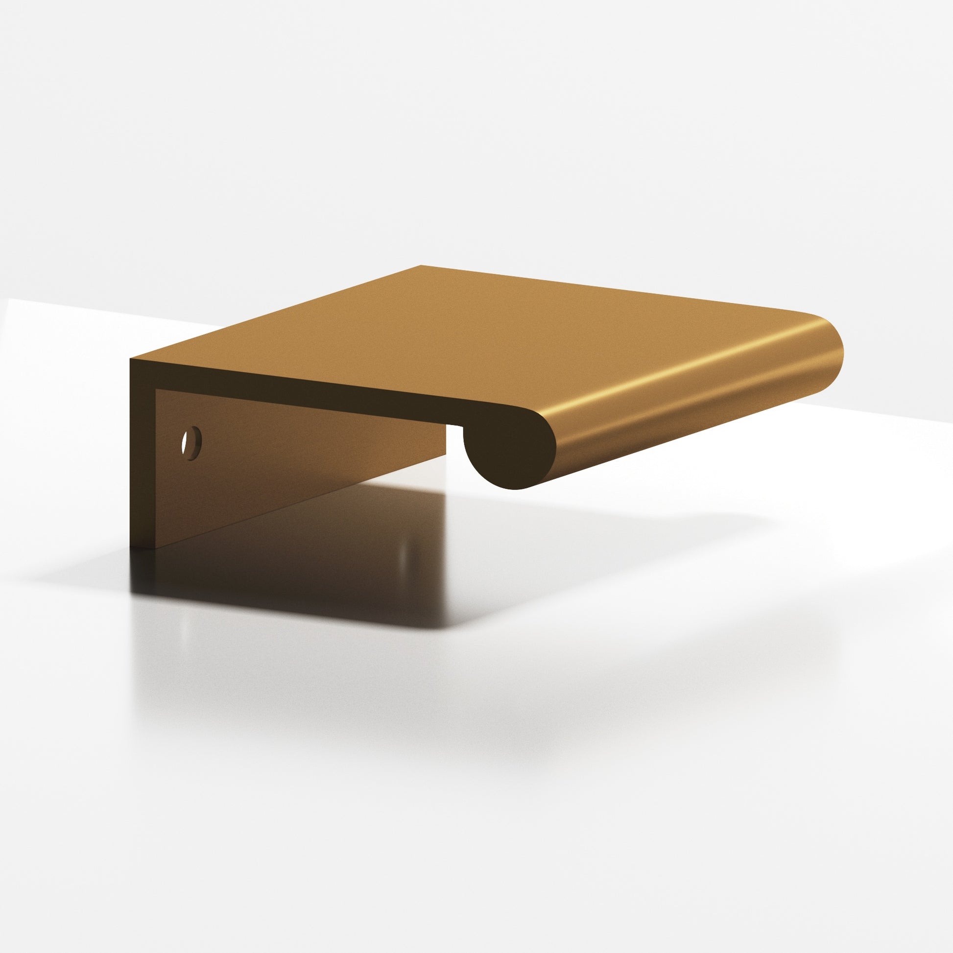 Colonial Bronze Series 700 28" Edge Pull With Fully-Rounded Lip Matte Light Statuary Bronze / 28"