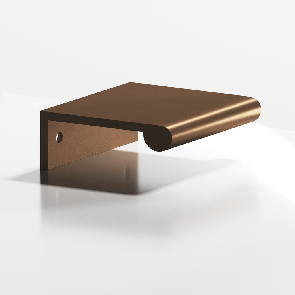 Colonial Bronze Series 700 28" Edge Pull With Fully-Rounded Lip Matte Oil Rubbed Bronze / 28"