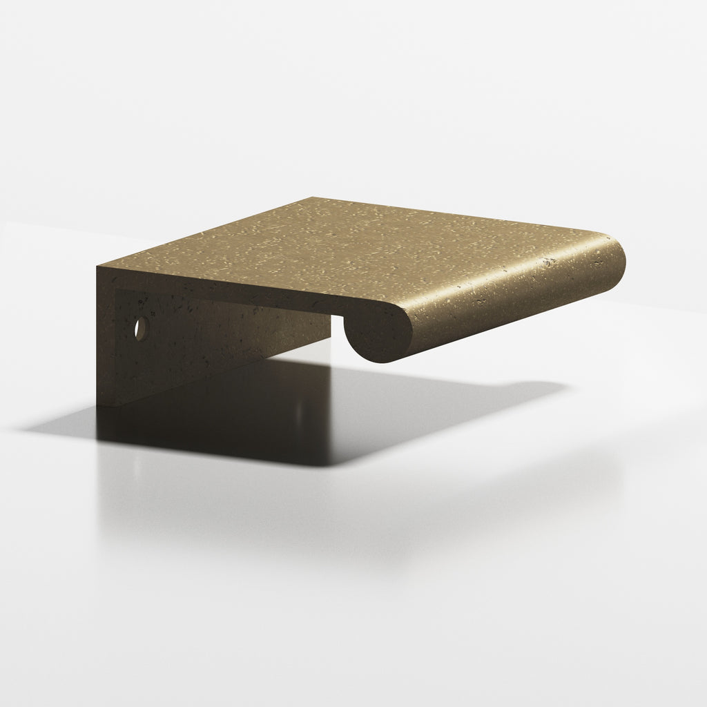 Colonial Bronze Series 700 2" Edge Pull With Fully-Rounded Lip Distressed Oil Rubbed Bronze / 2"