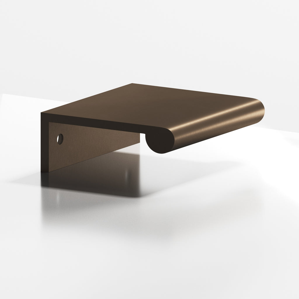 Colonial Bronze Series 700 6" Edge Pull With Fully-Rounded Lip Heritage Bronze / 6"