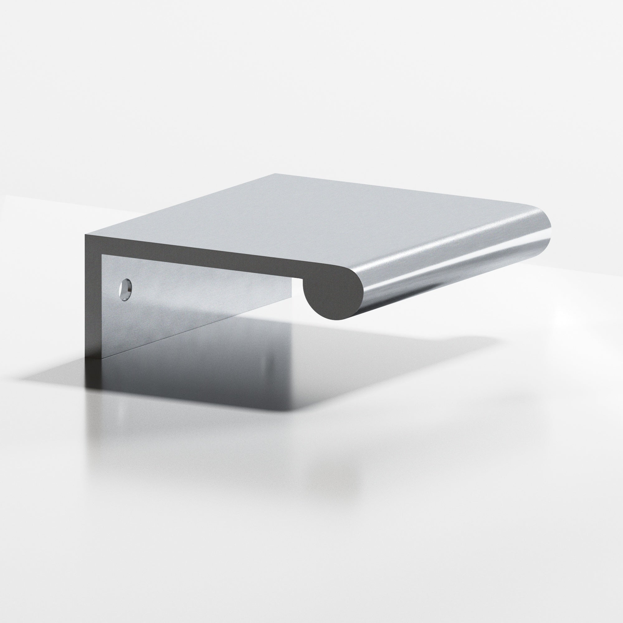 Colonial Bronze Series 700 24" Edge Pull With Fully-Rounded Lip Satin Chrome / 24"