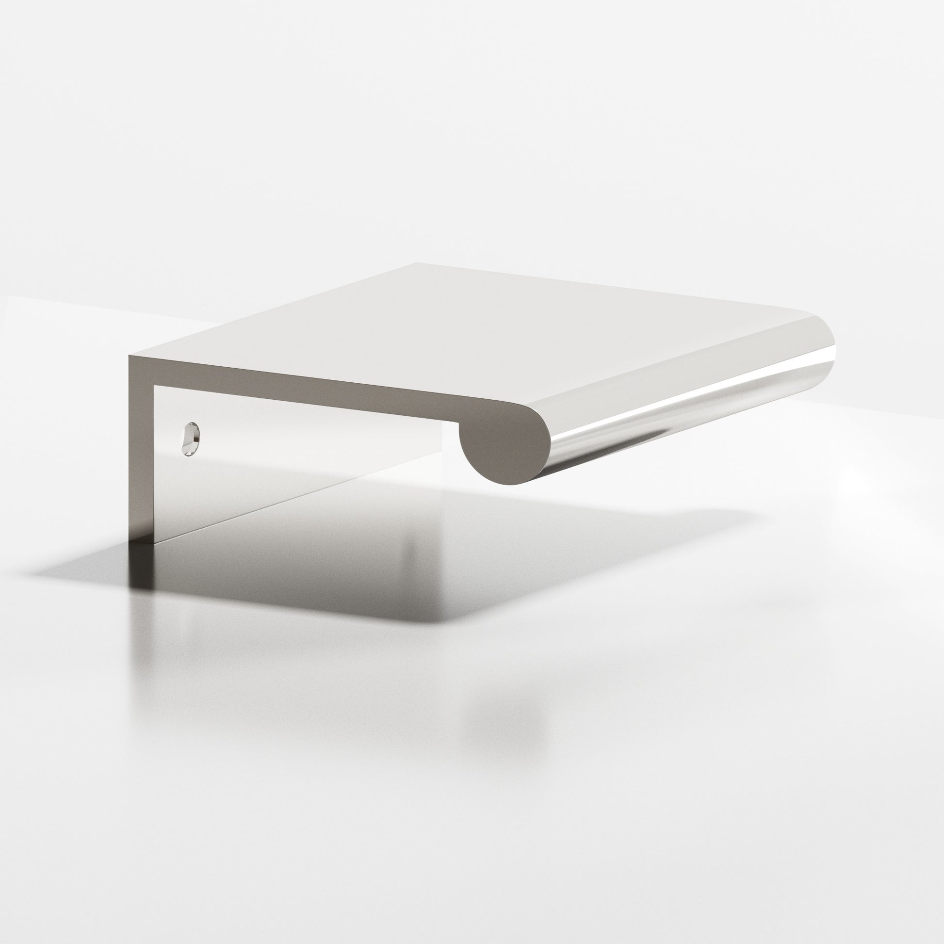 Colonial Bronze Series 700 10" Edge Pull With Fully-Rounded Lip Polished Nickel / 10"