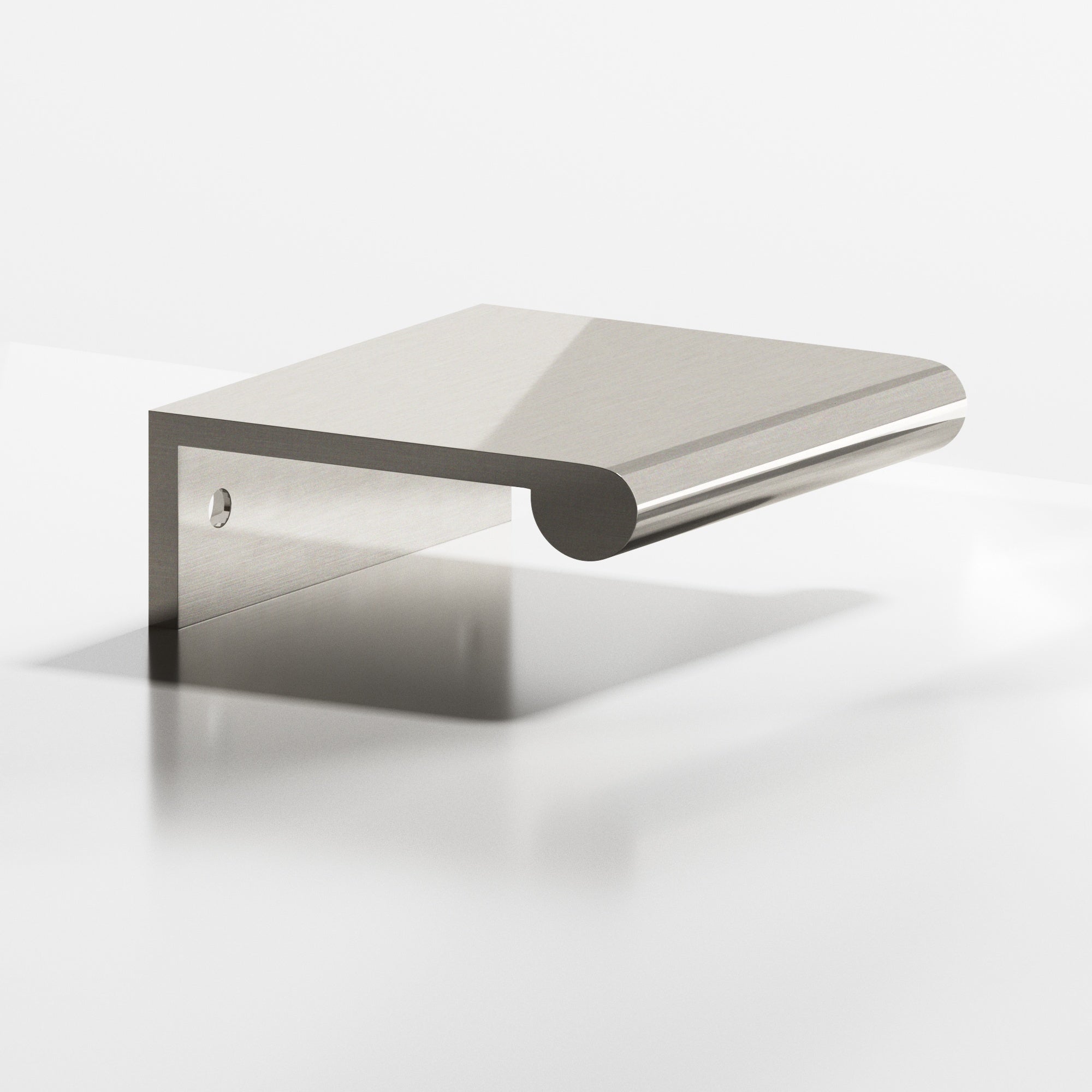 Colonial Bronze Series 700 2" Edge Pull With Fully-Rounded Lip Satin Nickel / 2"