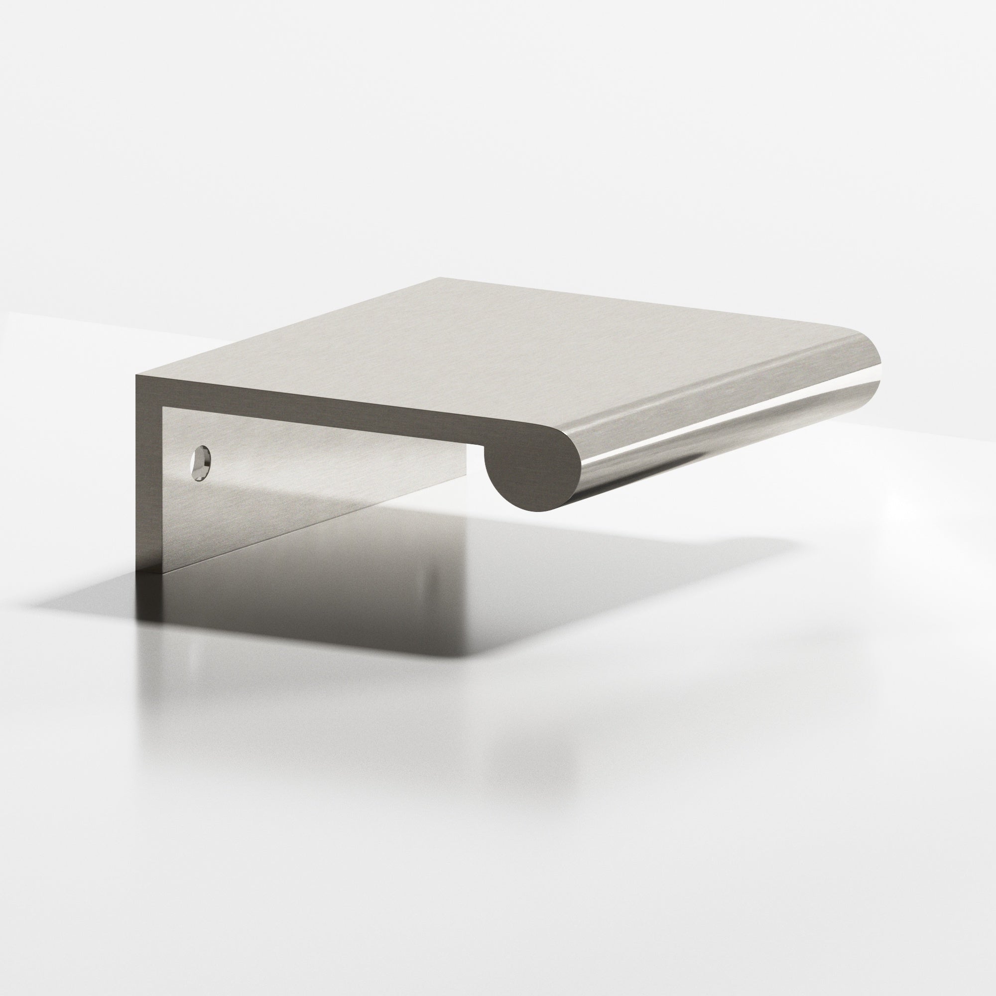 Colonial Bronze Series 700 8" Edge Pull With Fully-Rounded Lip Nickel Stainless / 8"