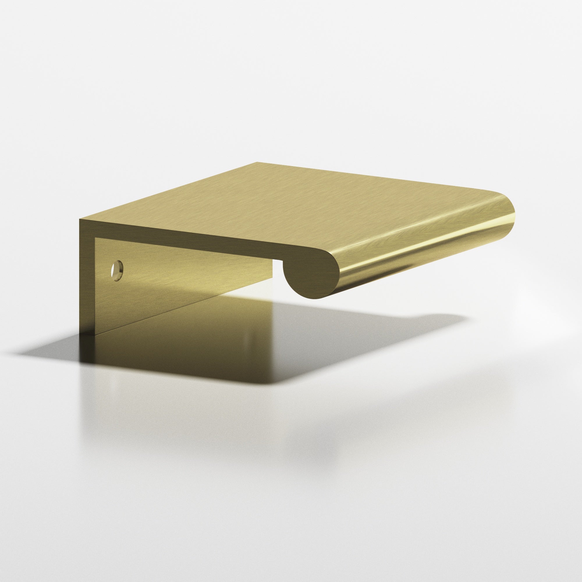 Colonial Bronze Series 700 6" Edge Pull With Fully-Rounded Lip Antique Brass / 6"