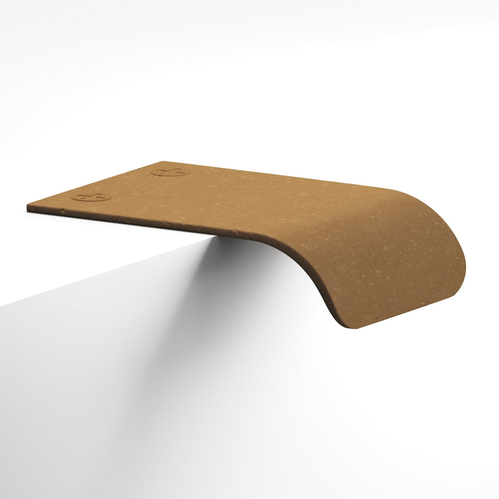 Colonial Bronze Series 706 2.5" Edge Pull With Angled Lip And Exposed Finished Screws Distressed Light Statuary Bronze / 2.5"