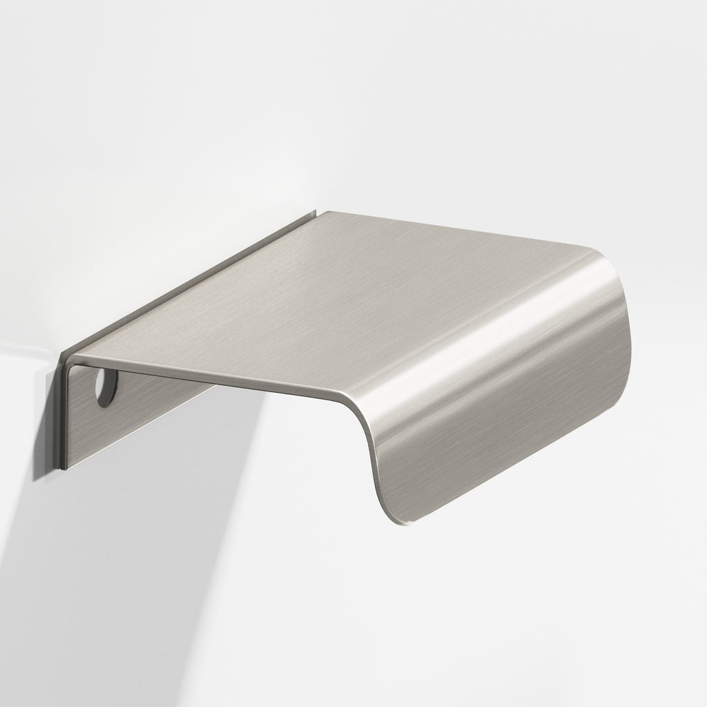 Colonial Bronze Series 708 1.5" Edge Pull With Rounded Lip Satin Nickel / 1.5"