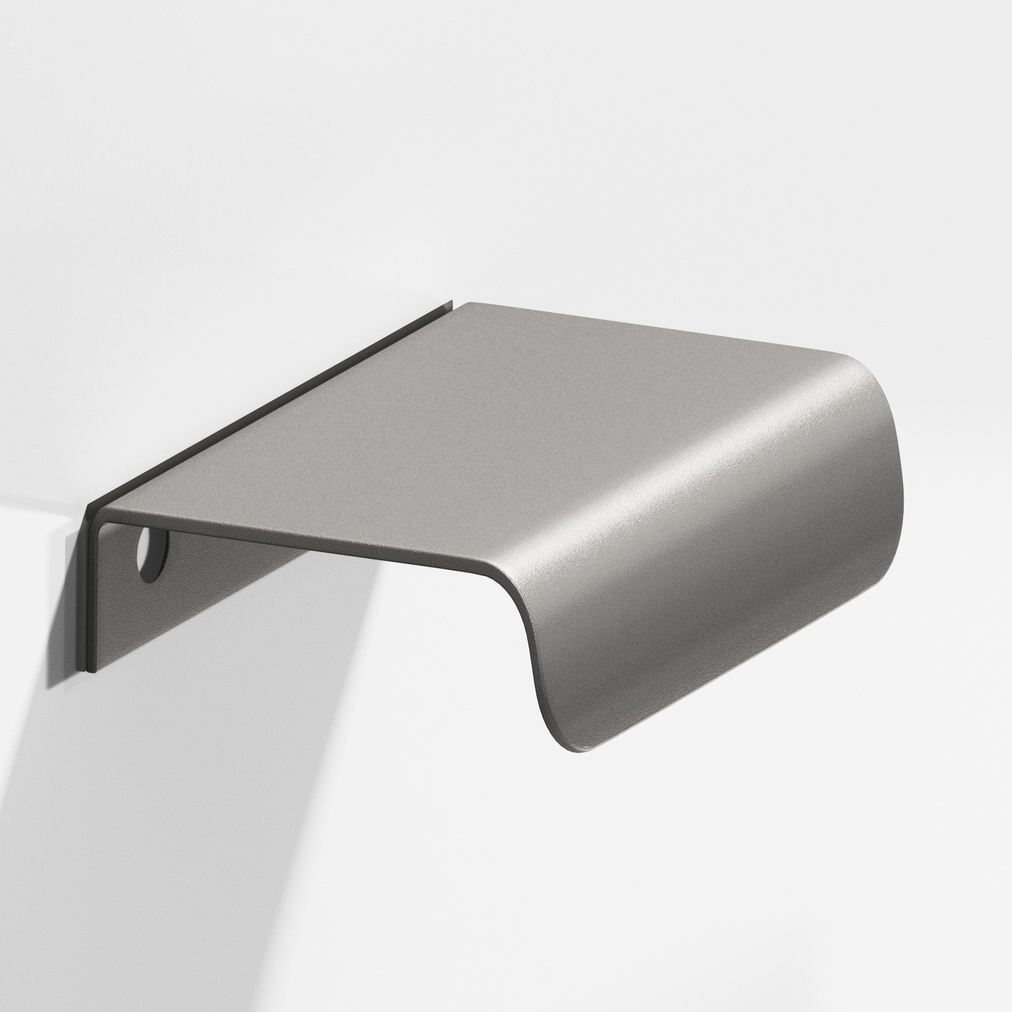 Colonial Bronze Series 708 2.5" Edge Pull With Rounded Lip Frost Nickel™ / 2.5"