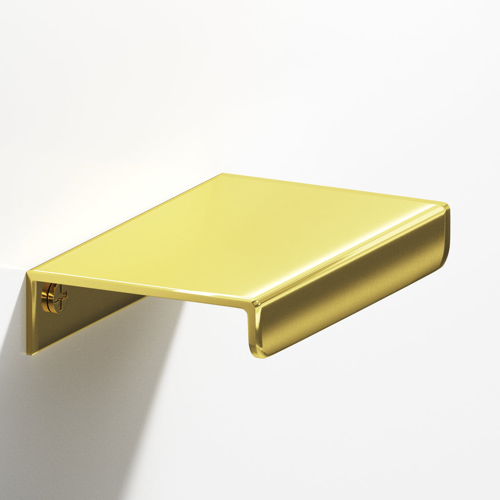Colonial Bronze Series 710 6" Edge Pull With Straight Lip French Gold / 6"