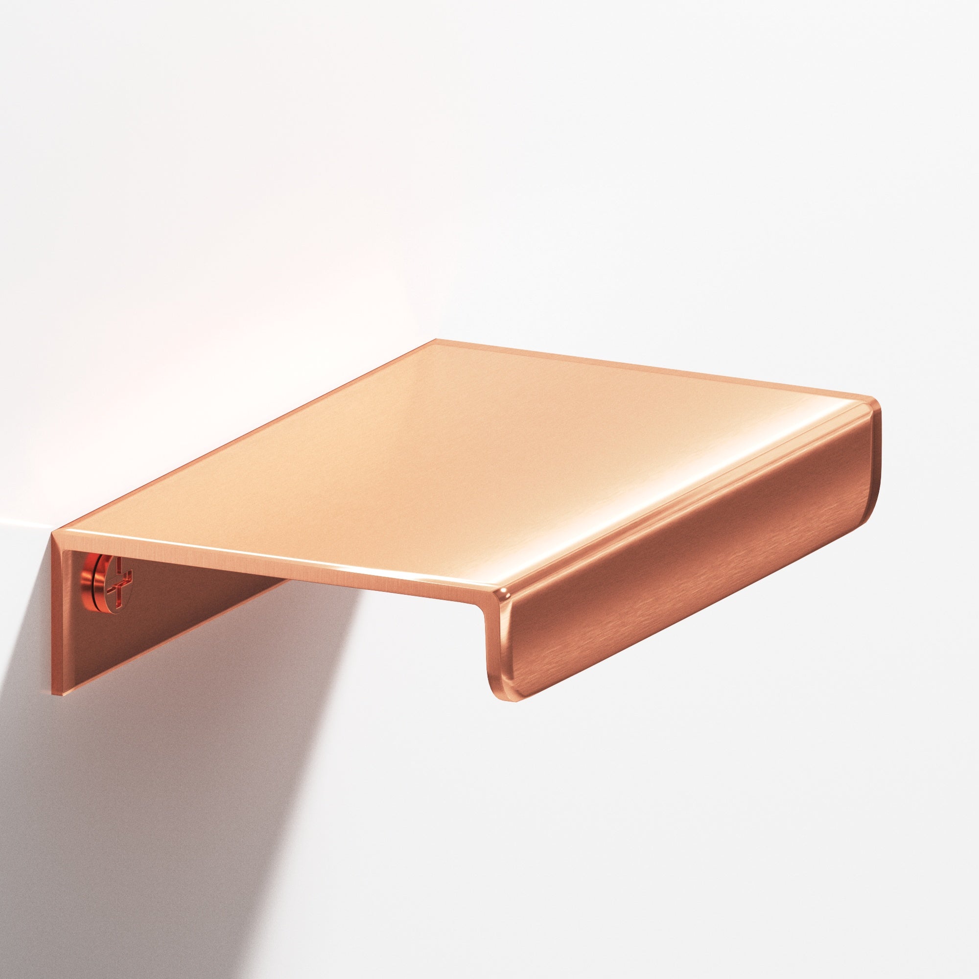 Colonial Bronze Series 710 16" Edge Pull With Straight Lip Satin Copper / 16"