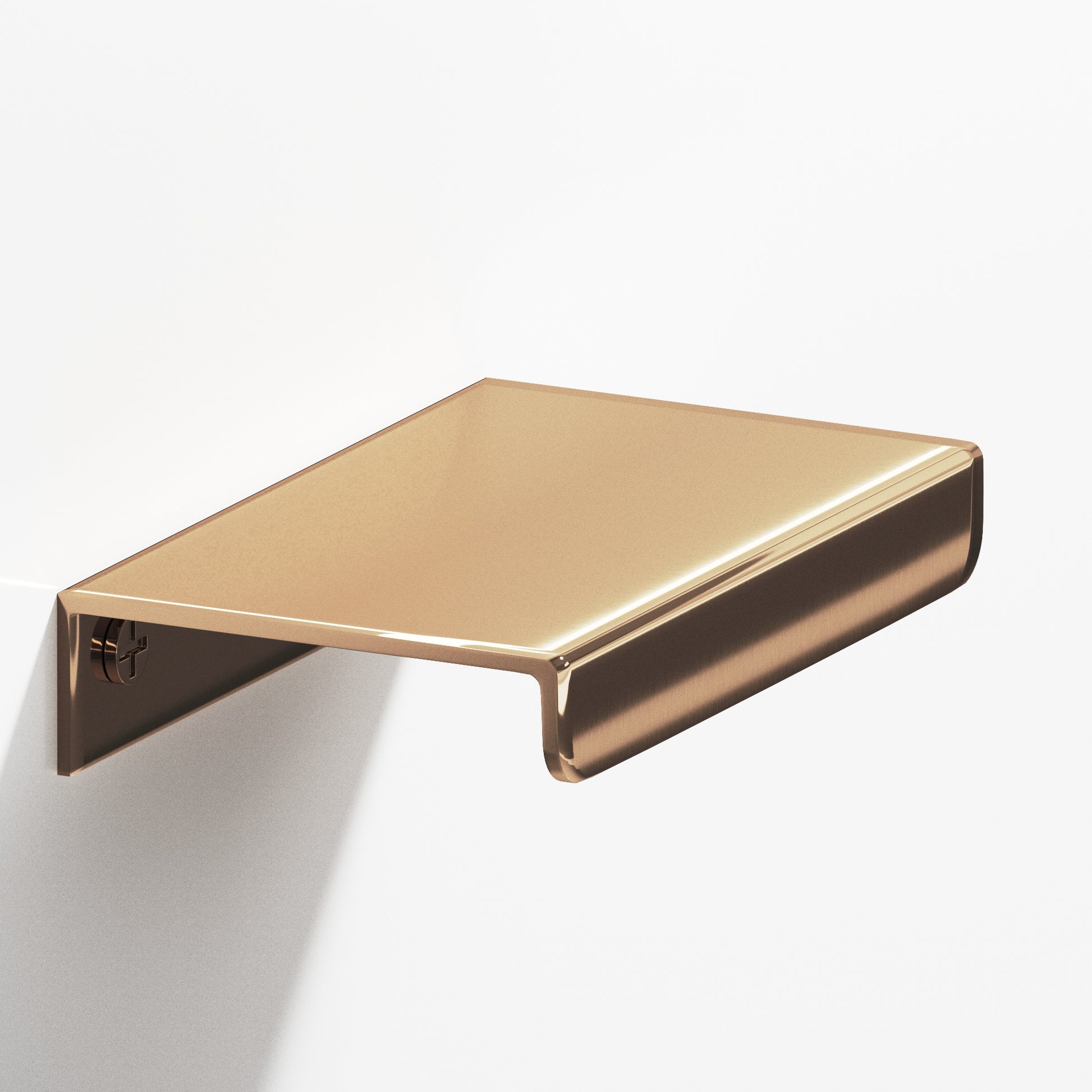 Colonial Bronze Series 710 10" Edge Pull With Straight Lip Polished Bronze / 10"