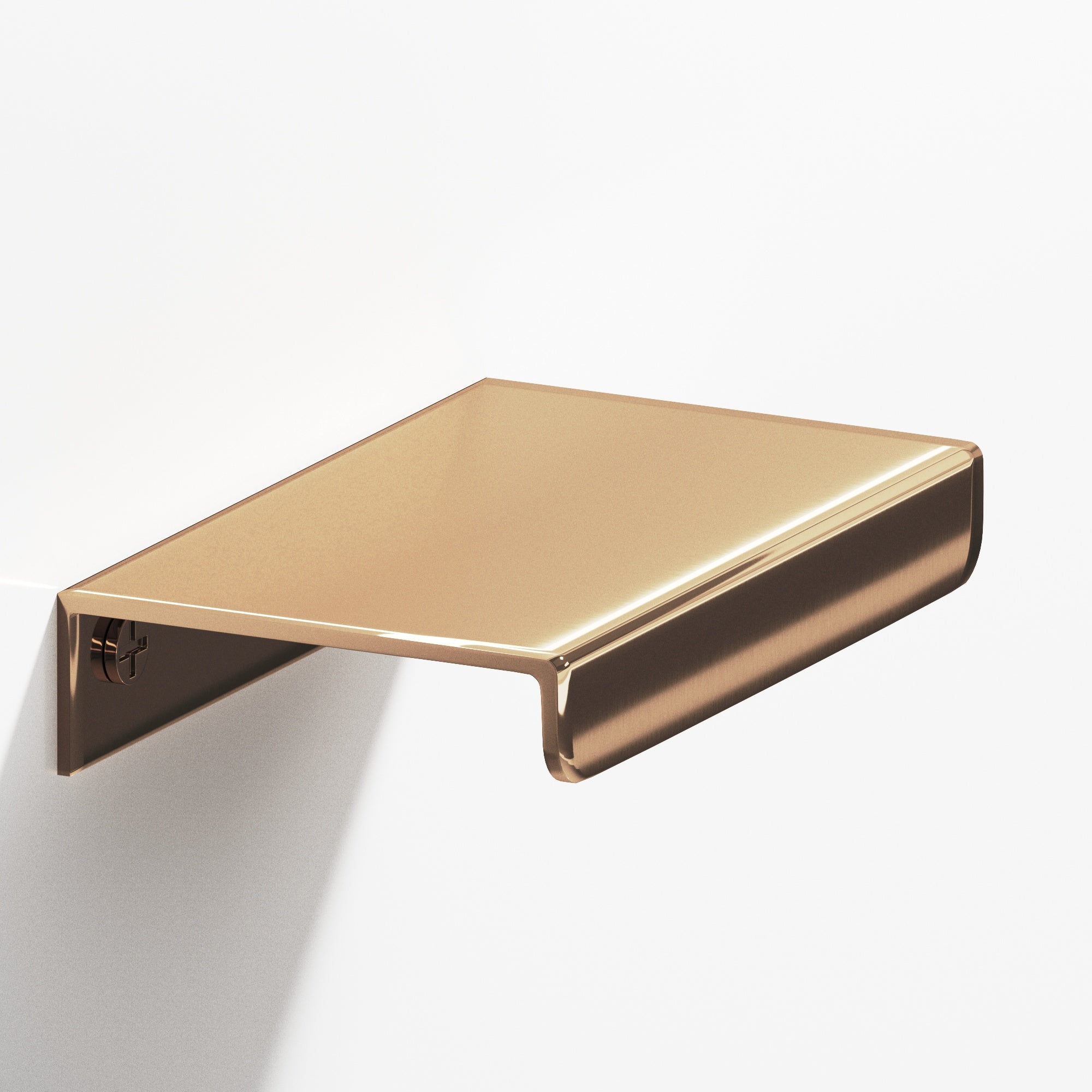 Colonial Bronze Series 710 10" Edge Pull With Straight Lip Polished Bronze / 10"