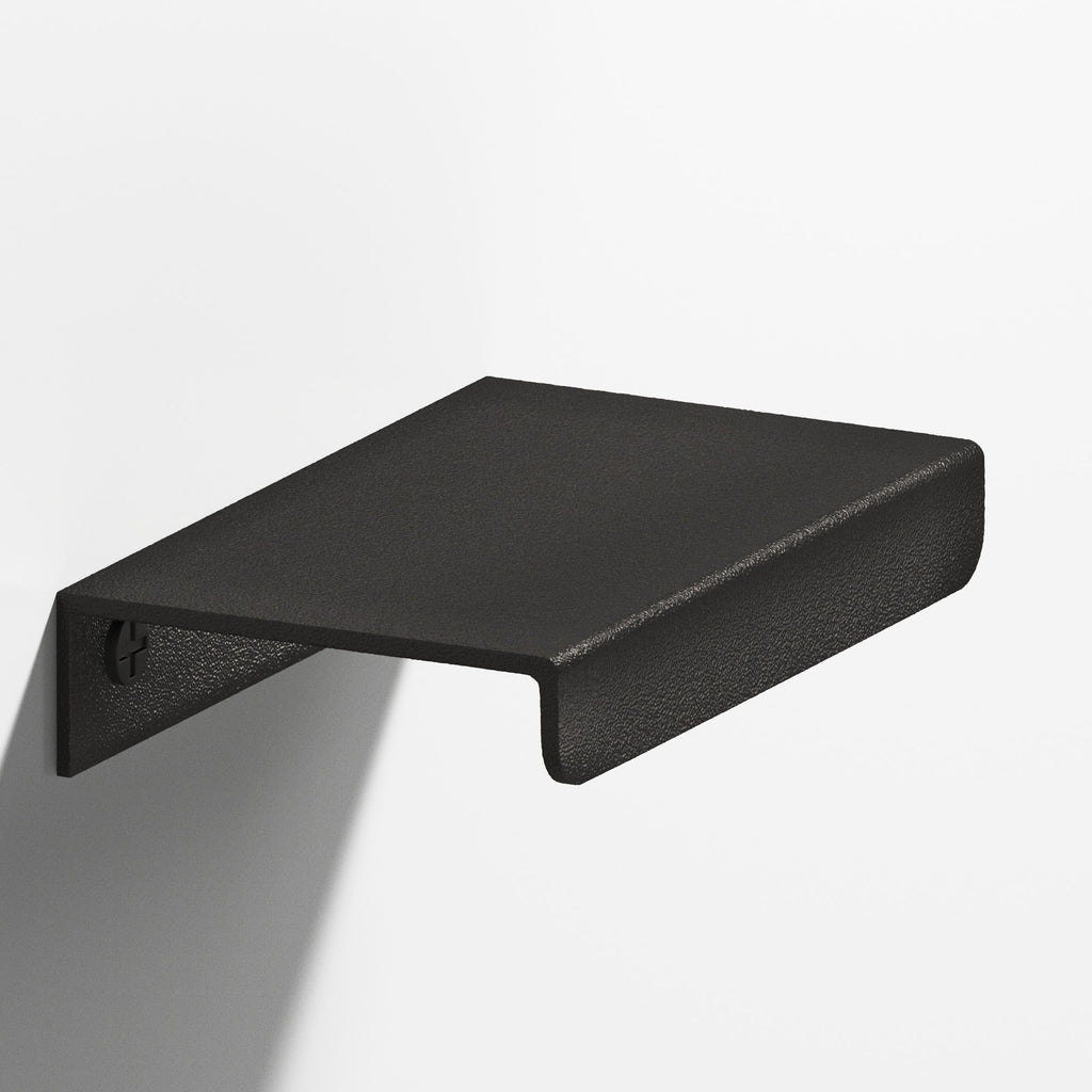 Colonial Bronze Series 710 24" Edge Pull With Straight Lip Frost Black™ / 24"