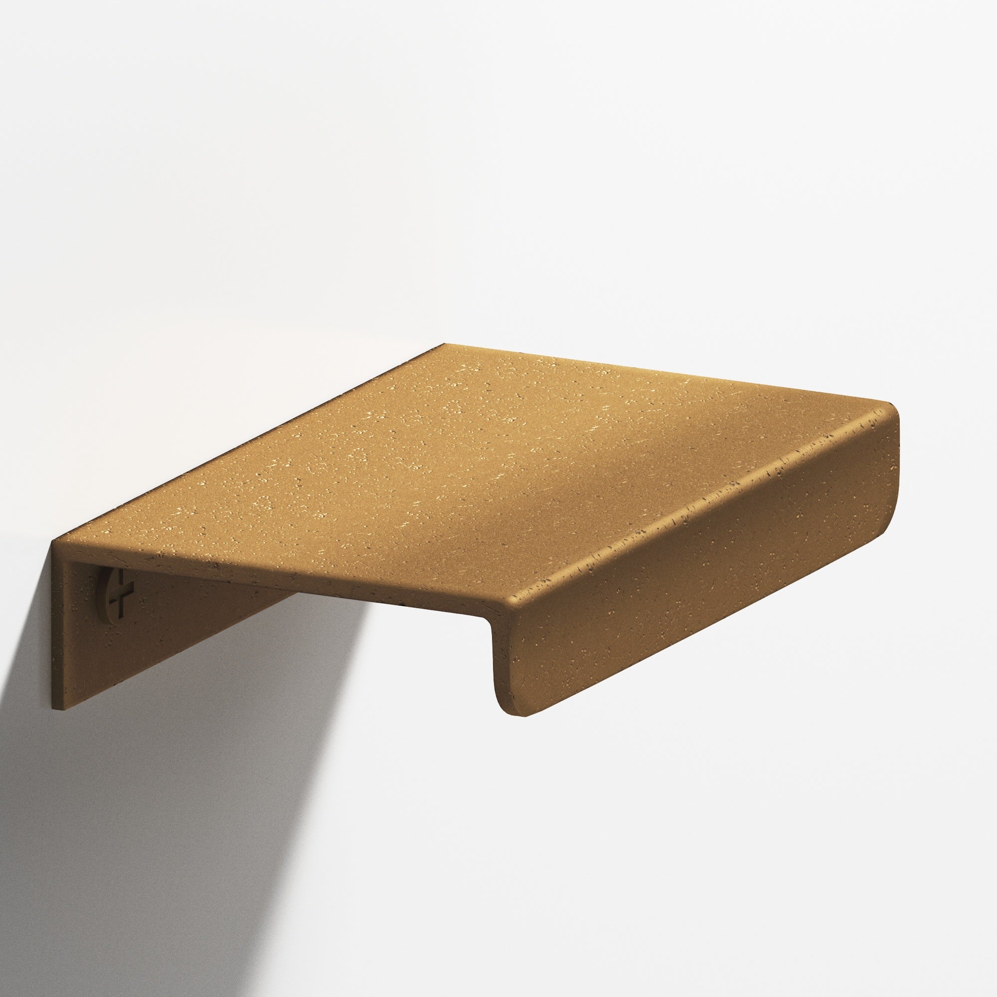 Colonial Bronze Series 710 5" Edge Pull With Straight Lip Distressed Light Statuary Bronze / 5"