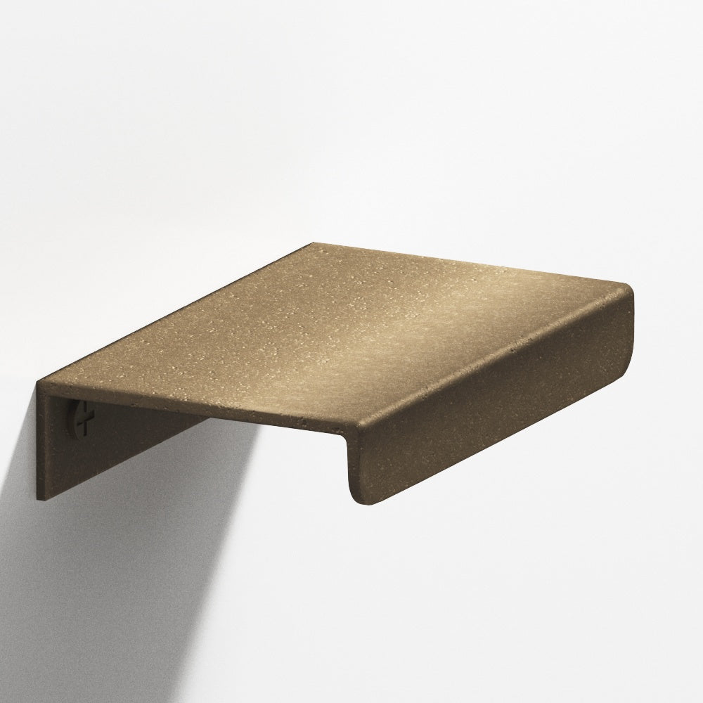 Colonial Bronze Series 710 6" Edge Pull With Straight Lip Distressed Oil Rubbed Bronze / 6"