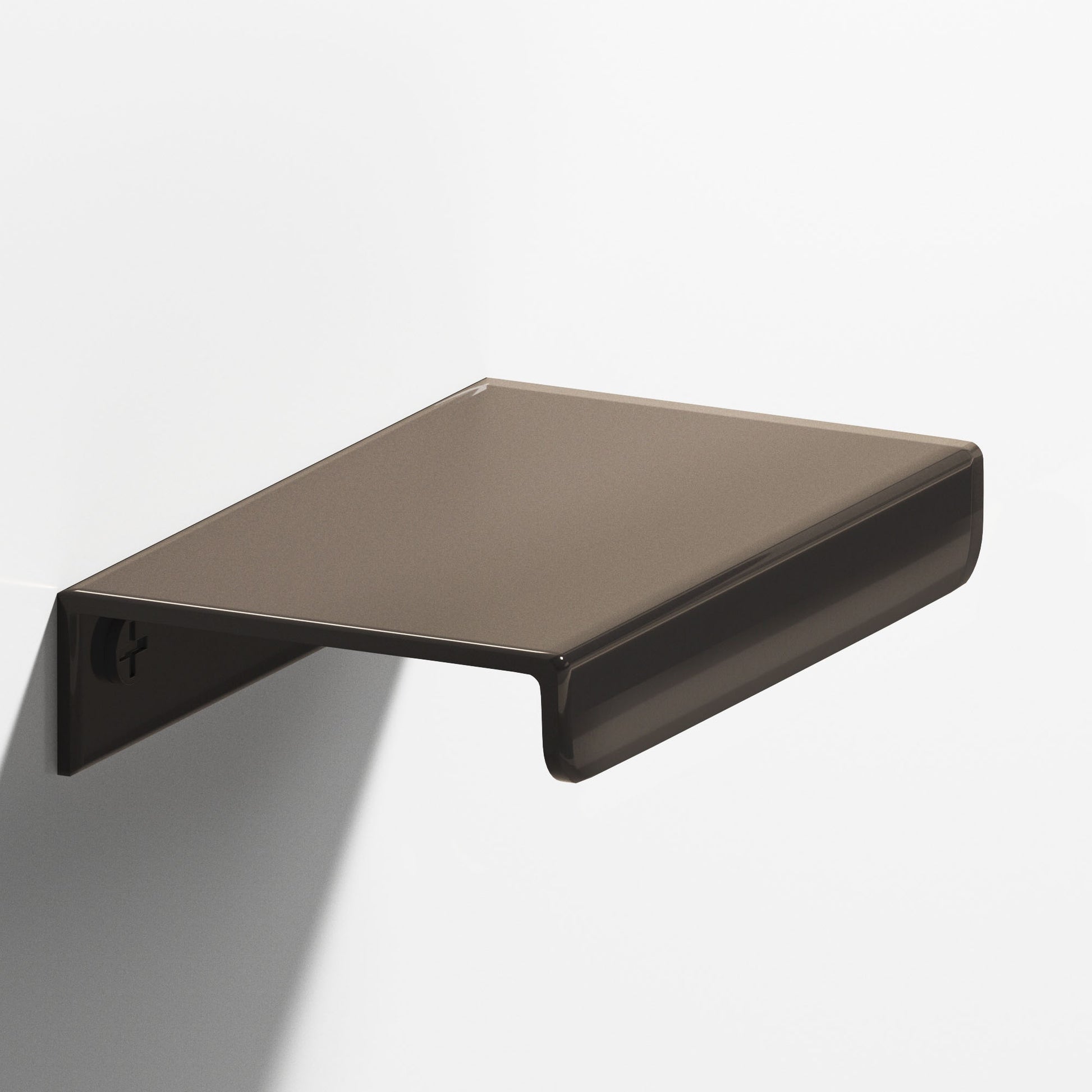 Colonial Bronze Series 710 5" Edge Pull With Straight Lip Dark Statuary Bronze / 5"