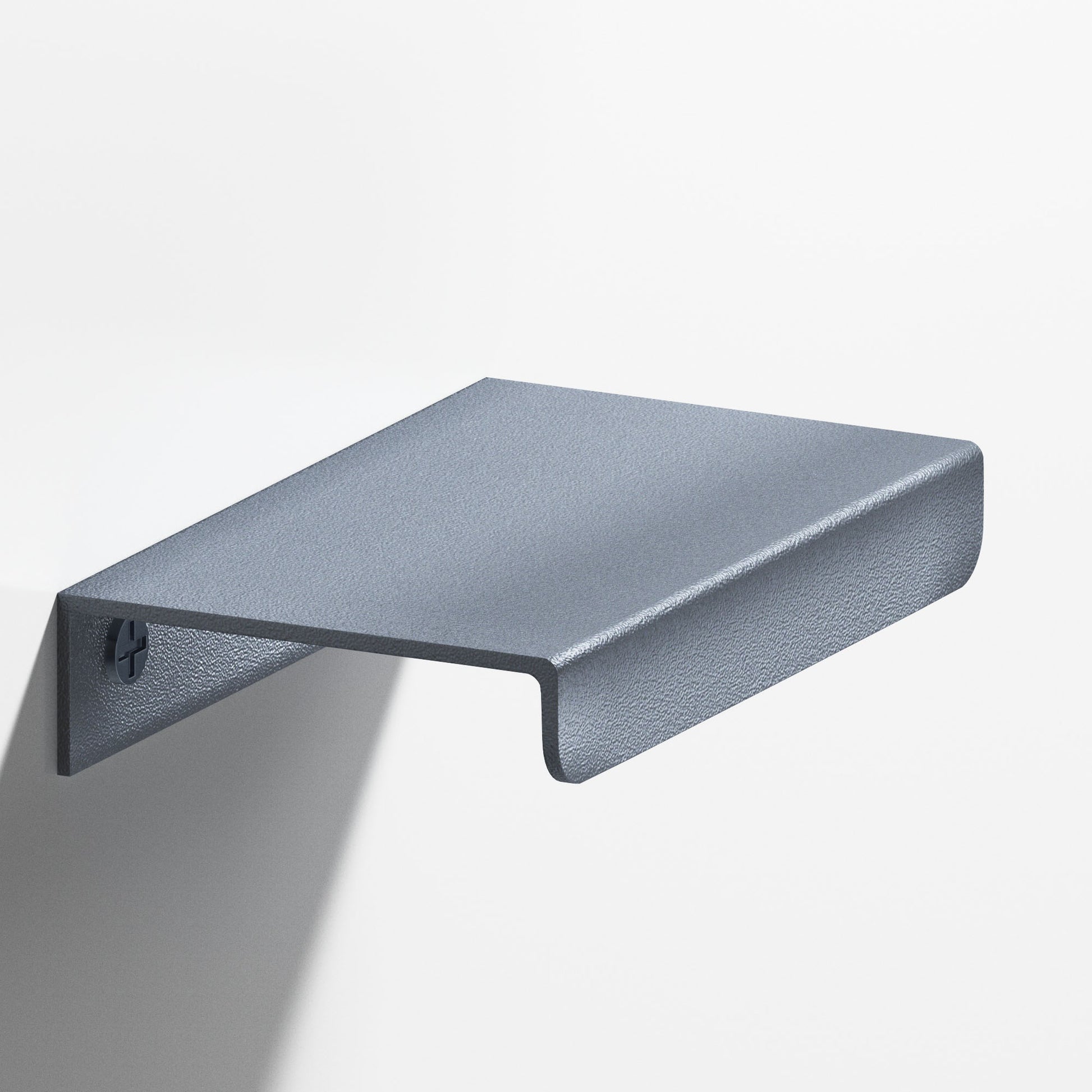 Colonial Bronze Series 710 5" Edge Pull With Straight Lip Frost Chrome™ / 5"