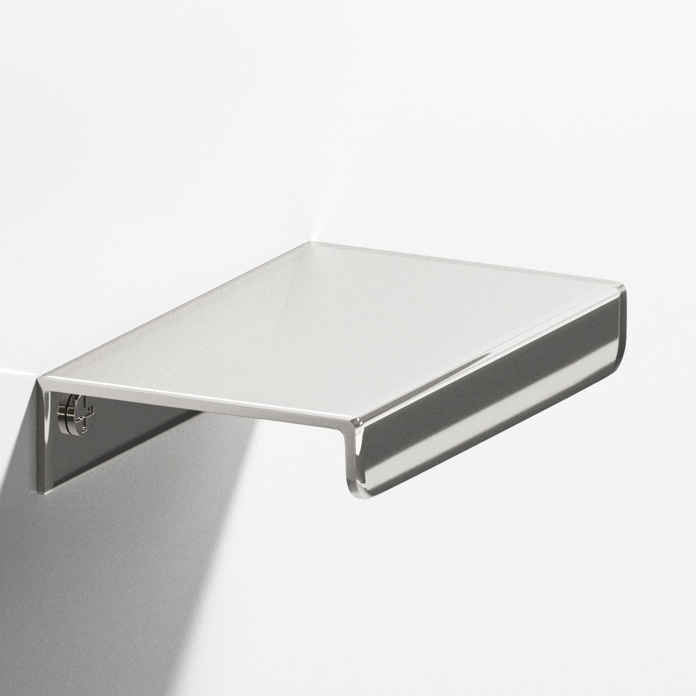 Colonial Bronze Series 710 24" Edge Pull With Straight Lip Polished Nickel / 24"