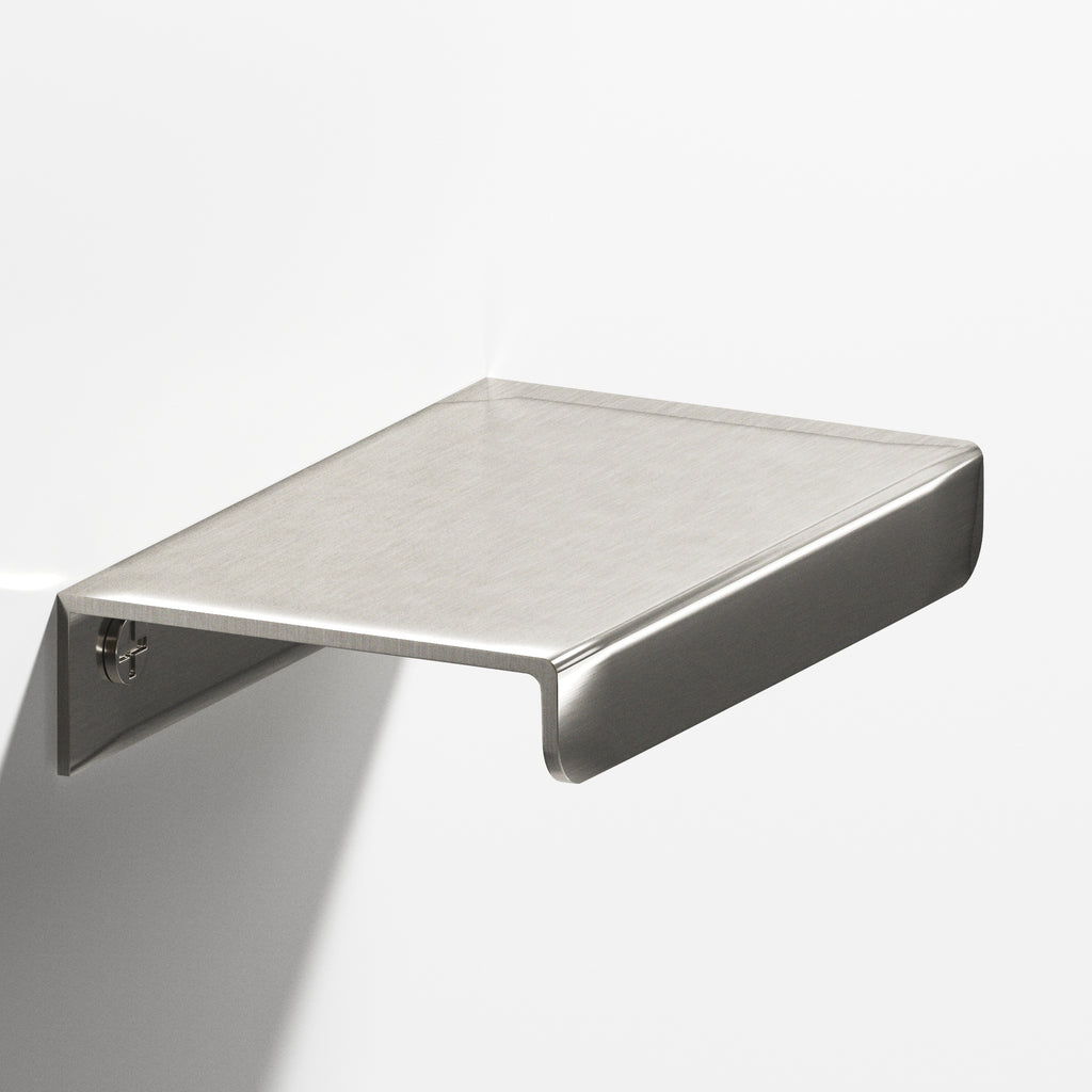 Colonial Bronze Series 710 24" Edge Pull With Straight Lip Satin Nickel / 24"