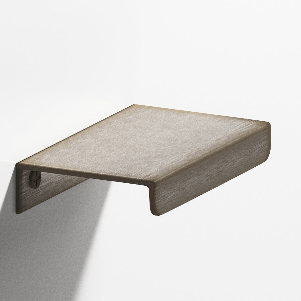 Colonial Bronze Series 710 24" Edge Pull With Straight Lip Pewter / 24"