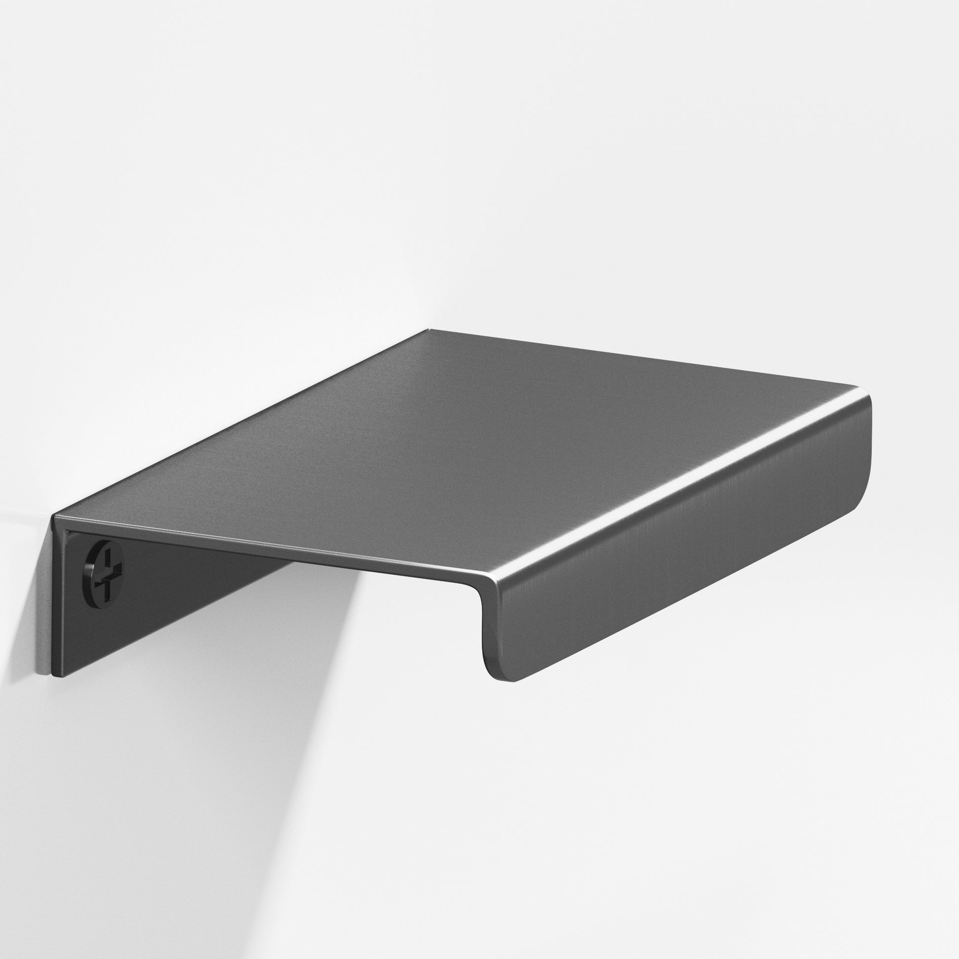 Colonial Bronze Series 710 5" Edge Pull With Straight Lip Graphite / 5"