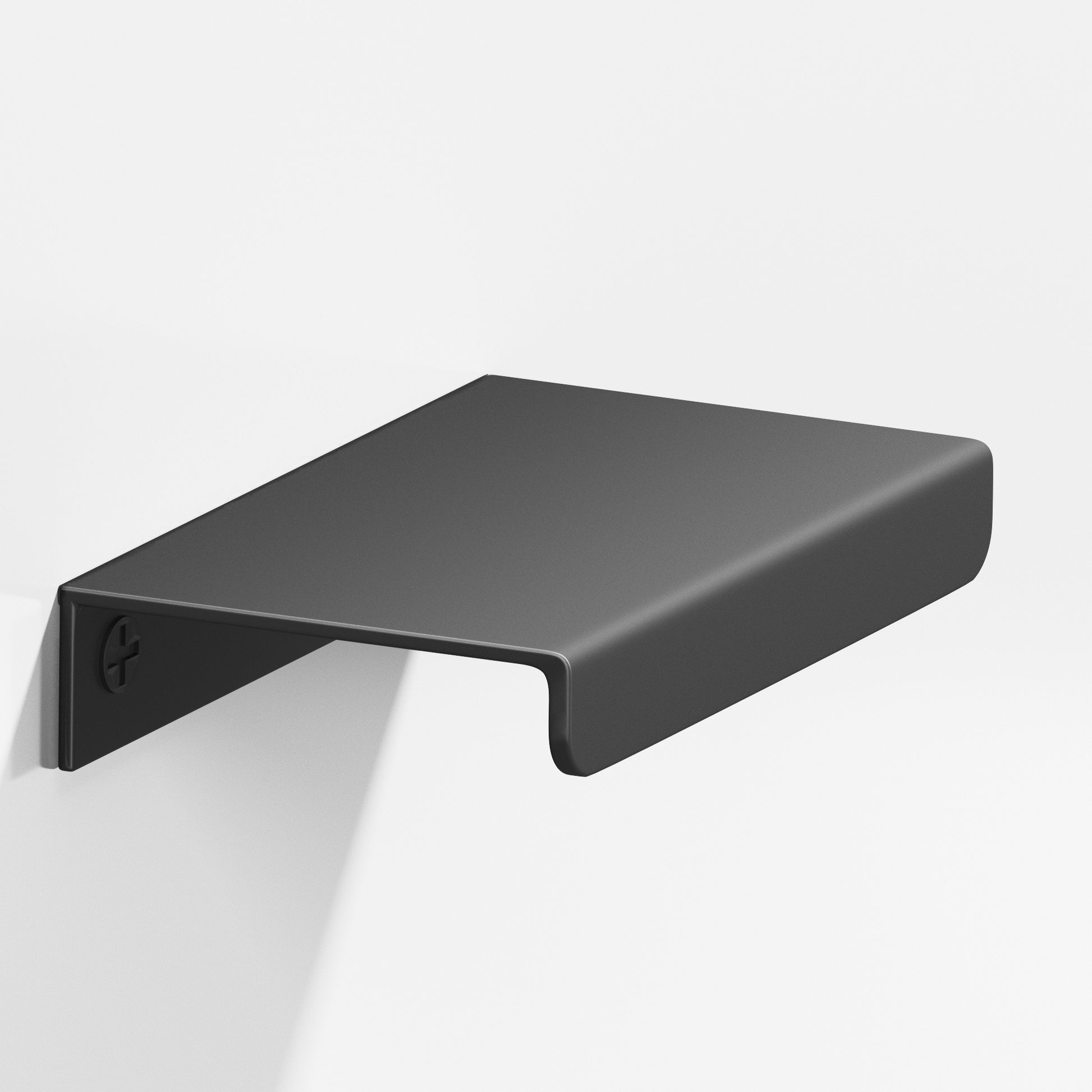 Colonial Bronze Series 710 10" Edge Pull With Straight Lip Matte Graphite / 10"