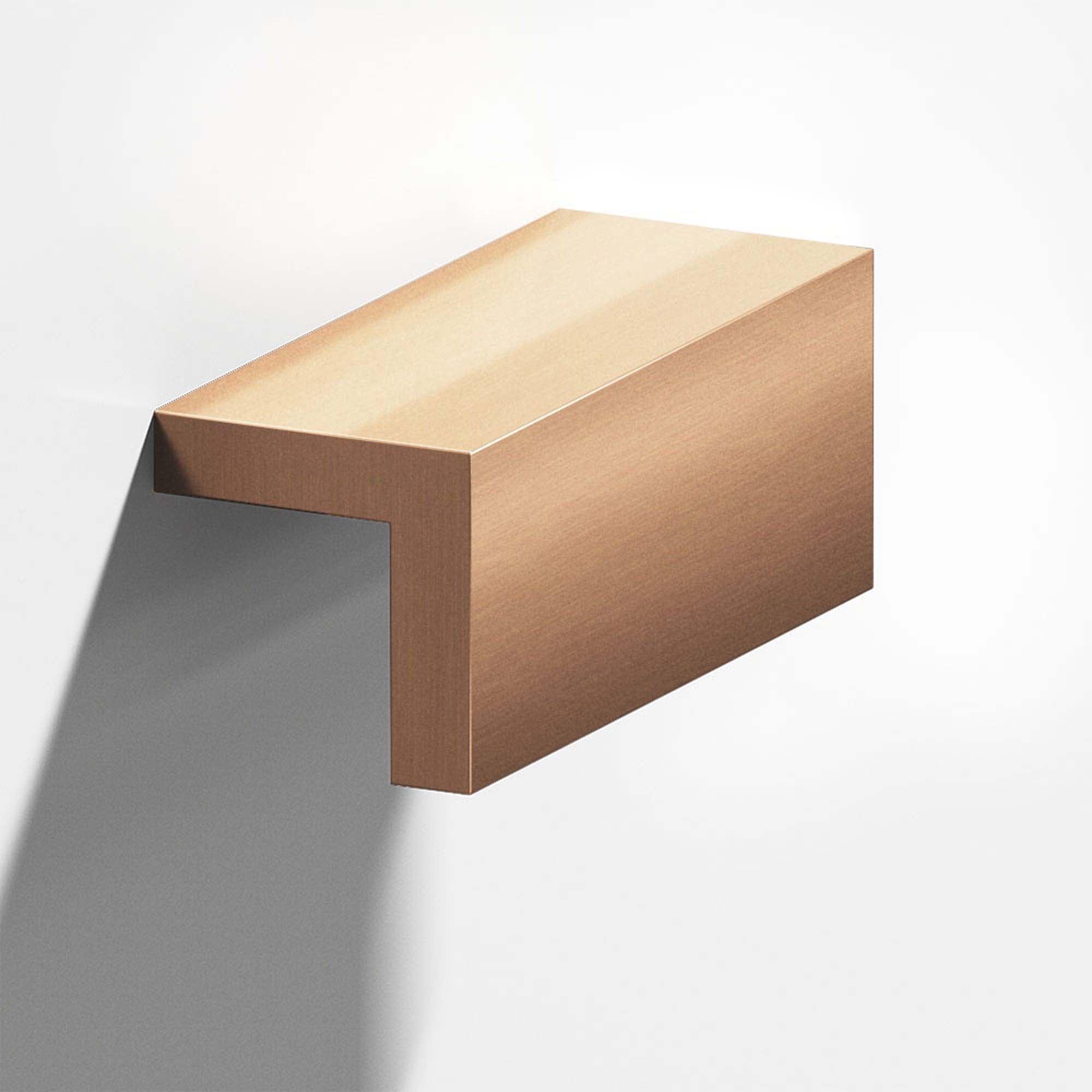 Colonial Bronze Series 712 6" L-Shaped Cabinet Edge Pull Satin Bronze / 6"