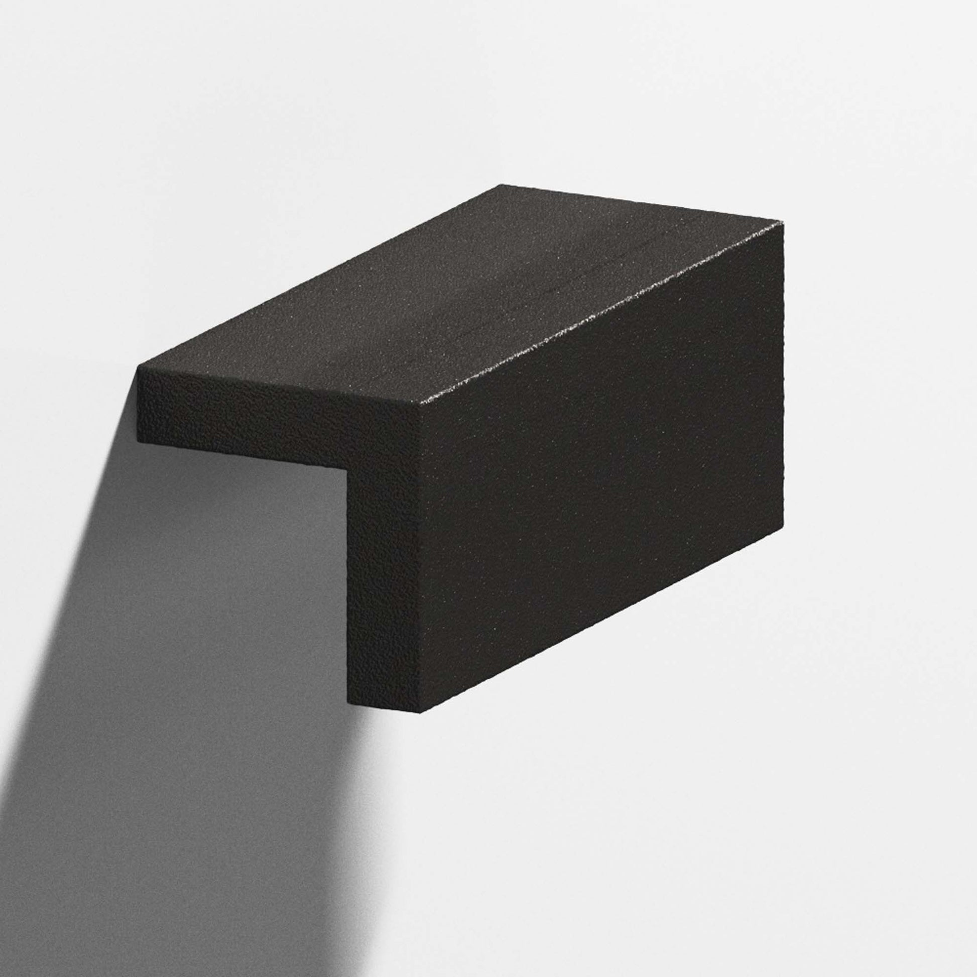 Colonial Bronze Series 712 6" L-Shaped Cabinet Edge Pull Frost Black™ / 6"