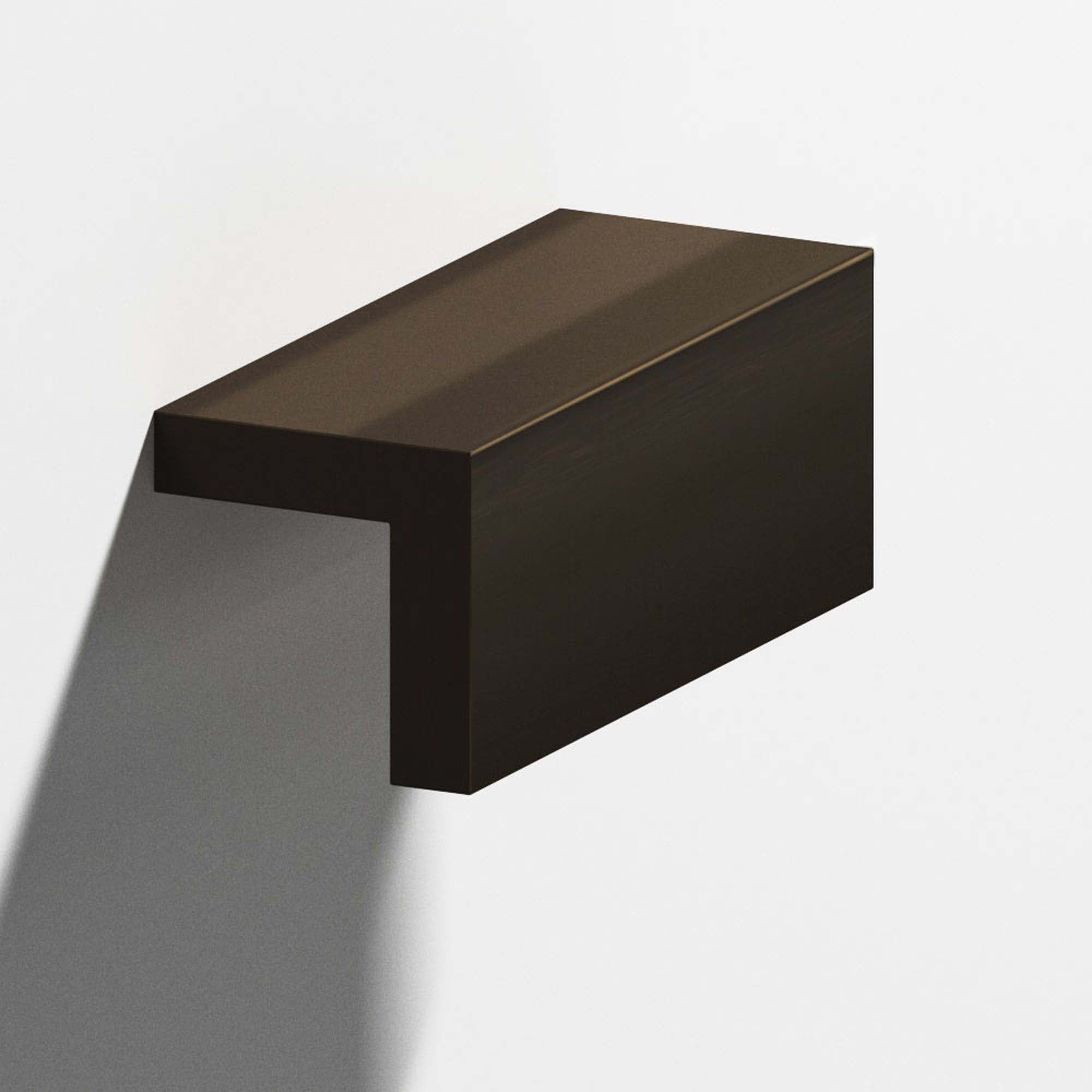 Colonial Bronze Series 712 16" L-Shaped Cabinet Edge Pull Oil Rubbed Bronze / 16"