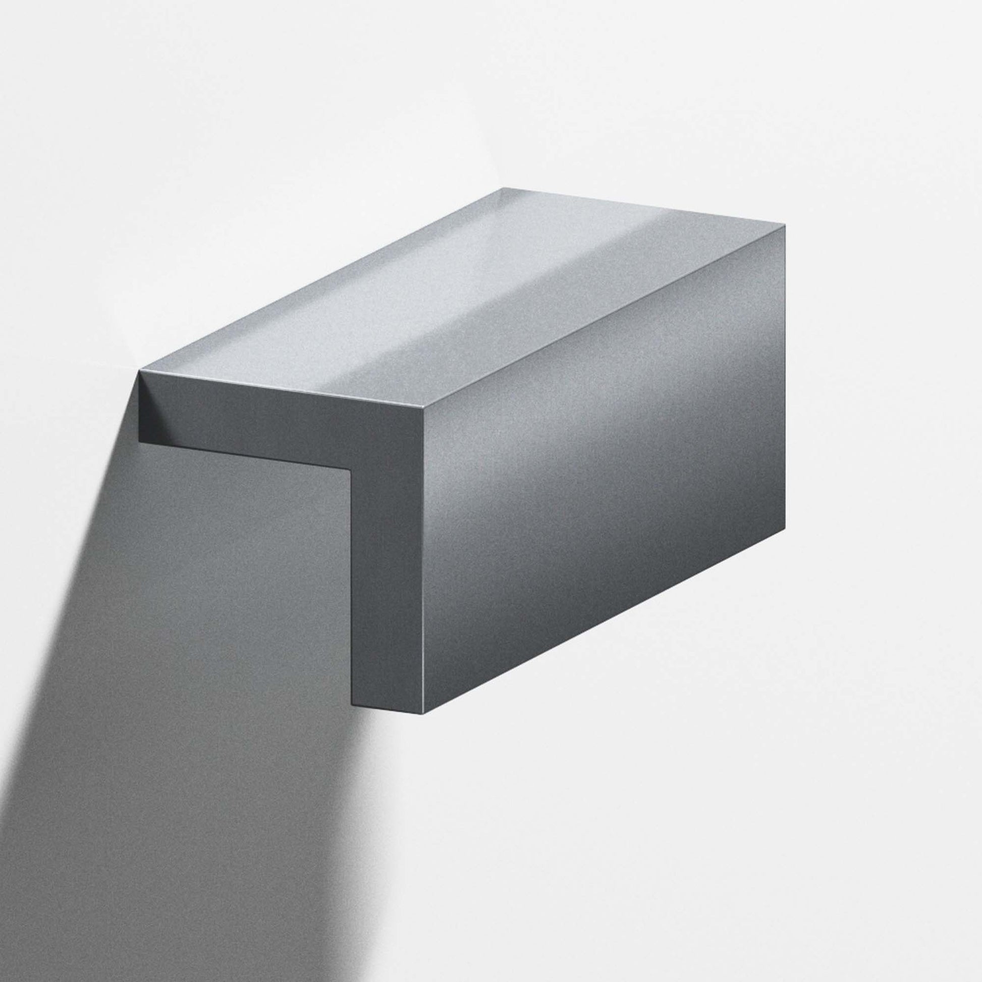 Colonial Bronze Series 712 6" L-Shaped Cabinet Edge Pull Satin Chrome / 6"