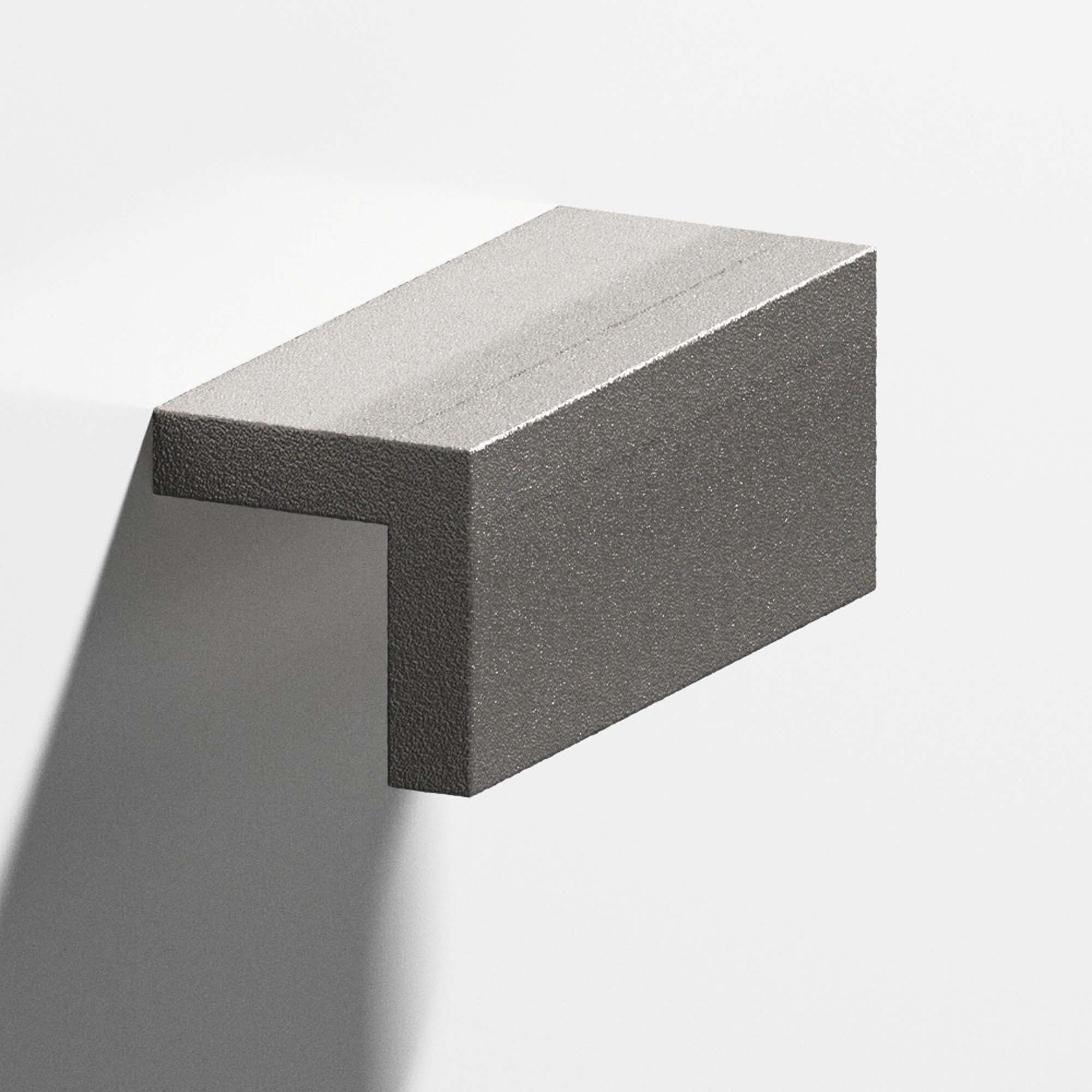 Colonial Bronze Series 712 1.5" L-Shaped Cabinet Edge Pull Frost Nickel™ / 1.5"