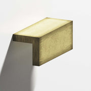 Colonial Bronze Series 712 1.5" L-Shaped Cabinet Edge Pull Distressed Antique Brass / 1.5"