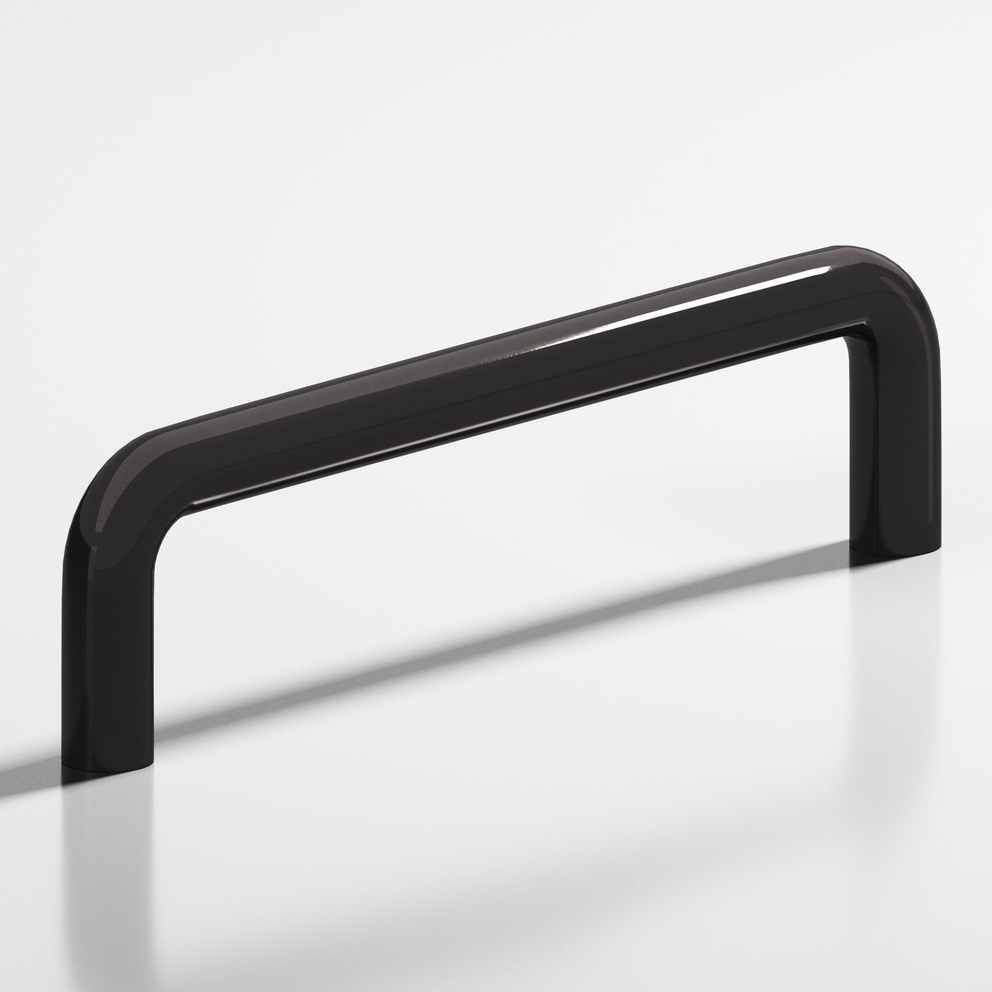 Colonial Bronze Series 750 6" Wire Cabinet Pull Satin Black / 6"