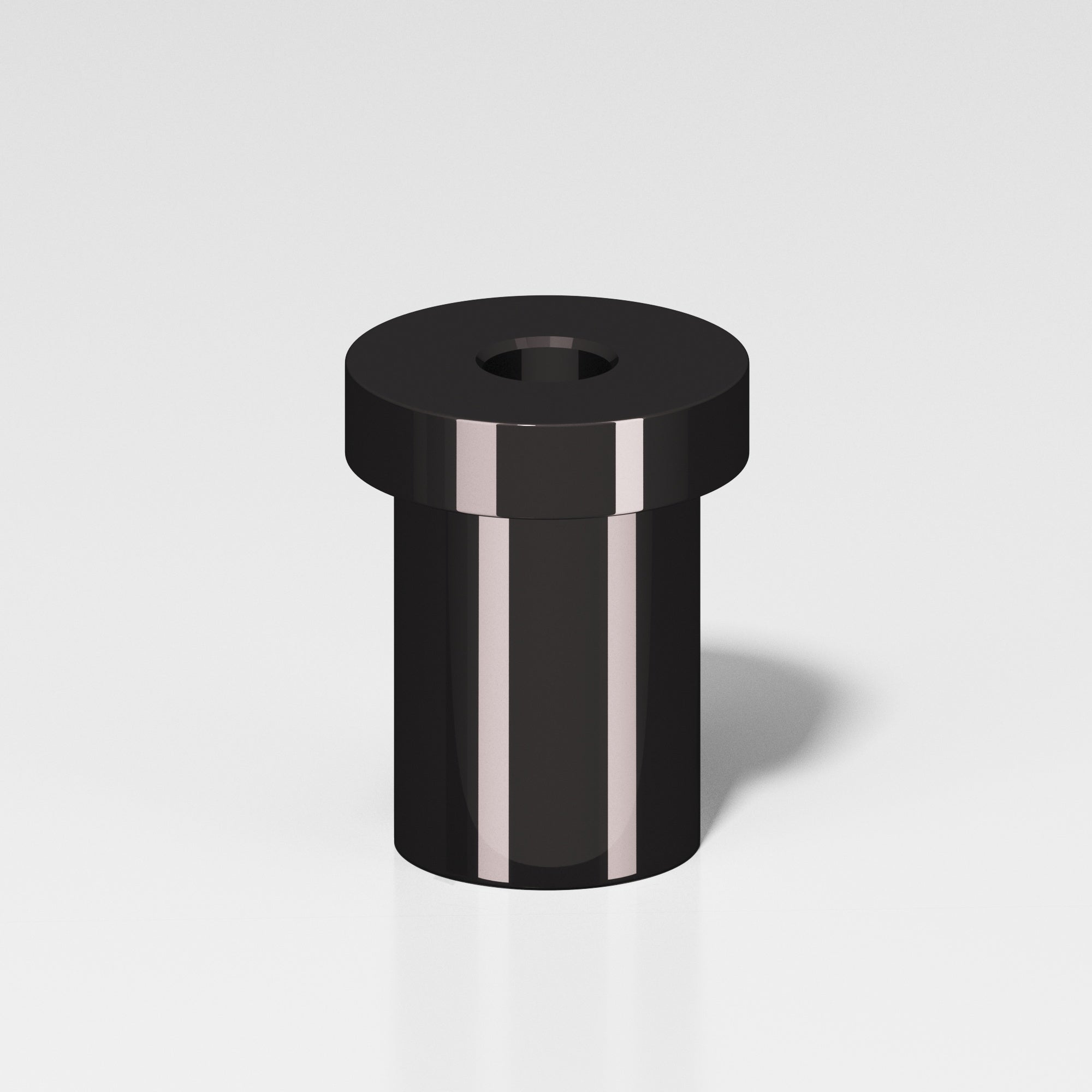 Colonial Bronze Series 8 1.25" Pivot Hinge Base For Use With 6B Or 6Fhb Pivot Hinge Satin Black / 1.25"