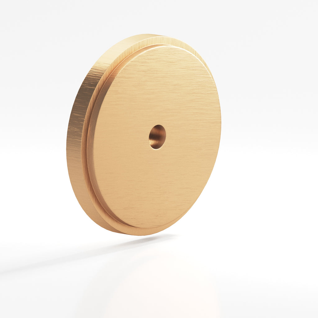 Colonial Bronze Series 9622 1.75" Round Stepped Backplate Matte Satin Bronze / 1.75"