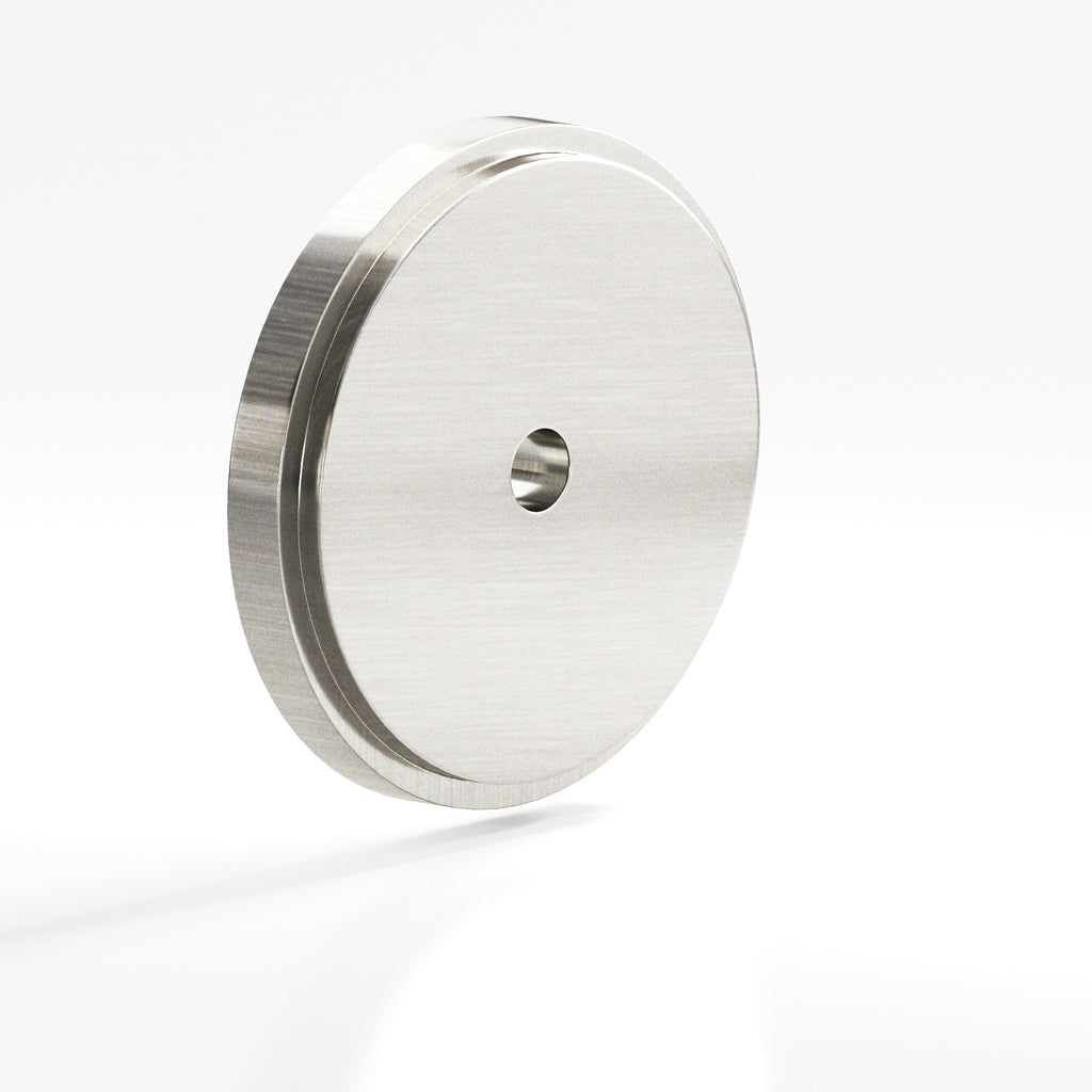 Colonial Bronze Series 9622 1.75" Round Stepped Backplate Satin Nickel / 1.75"