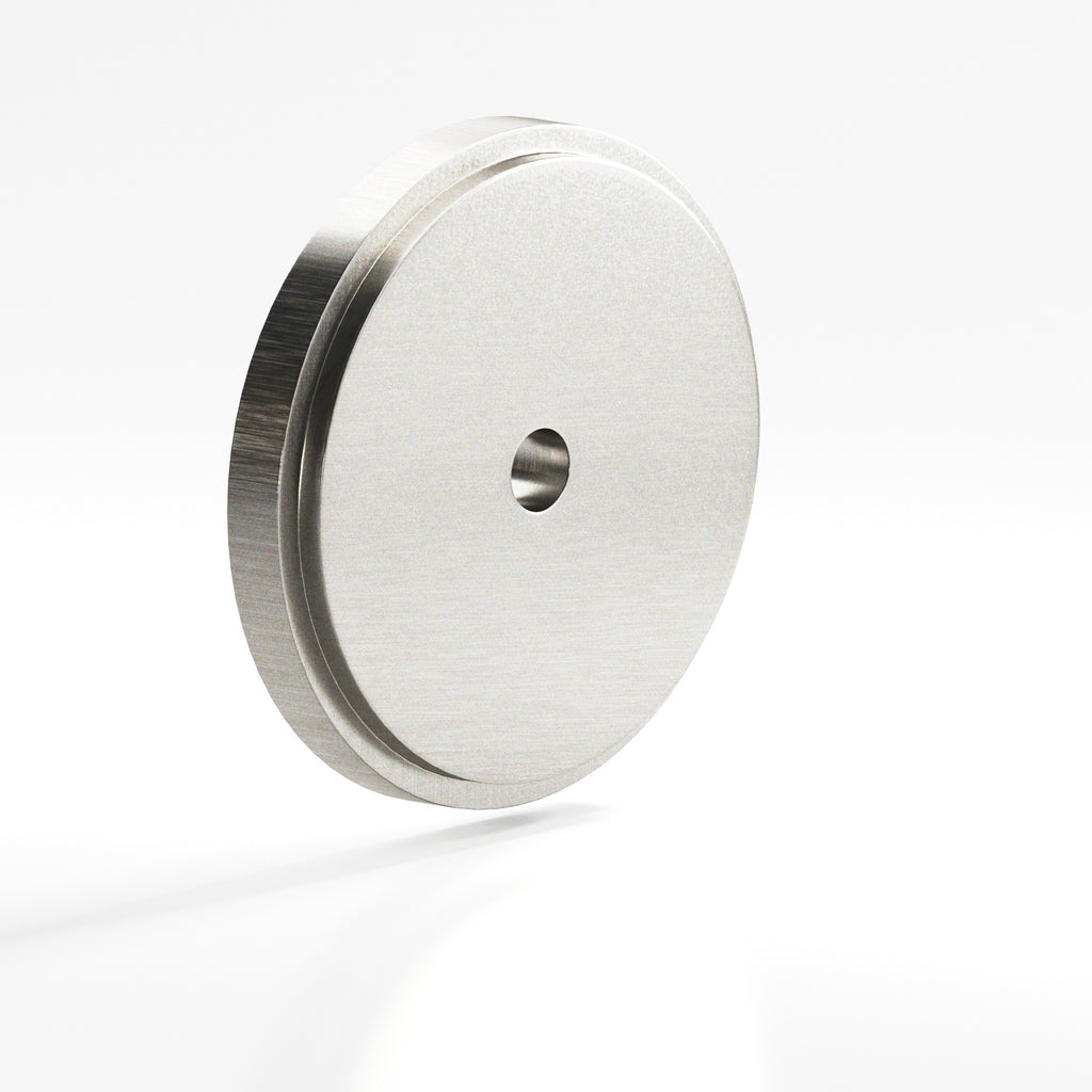 Colonial Bronze Series 9621 1.5" Round Stepped Backplate Nickel Stainless / 1.5"