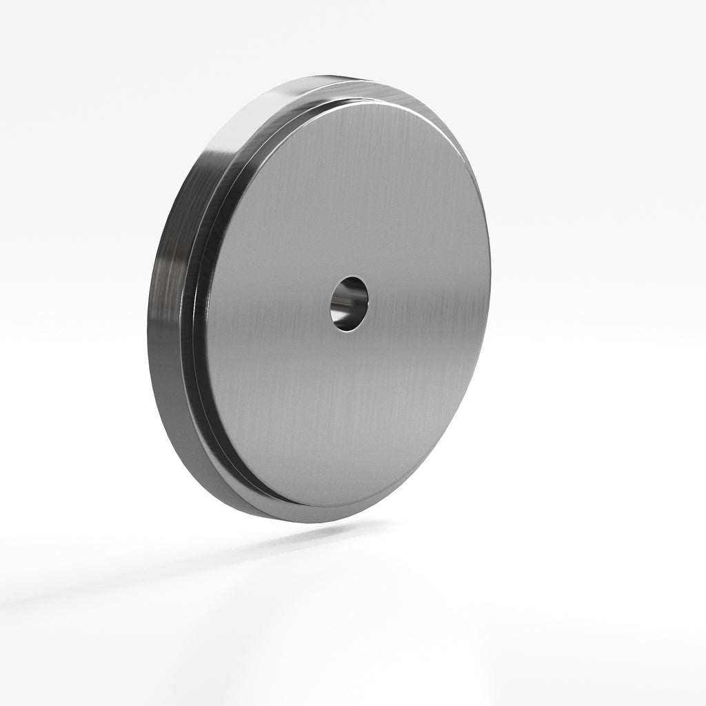 Colonial Bronze Series 9621 1.5" Round Stepped Backplate Graphite / 1.5"