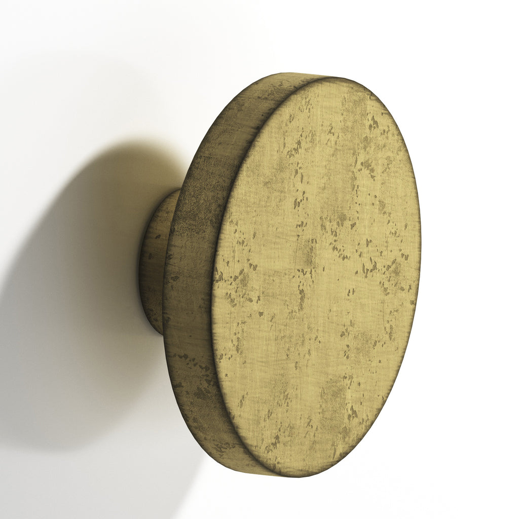 Colonial Bronze Series 9155 1.25" Cap Screw Distressed Antique Brass / 1.25"