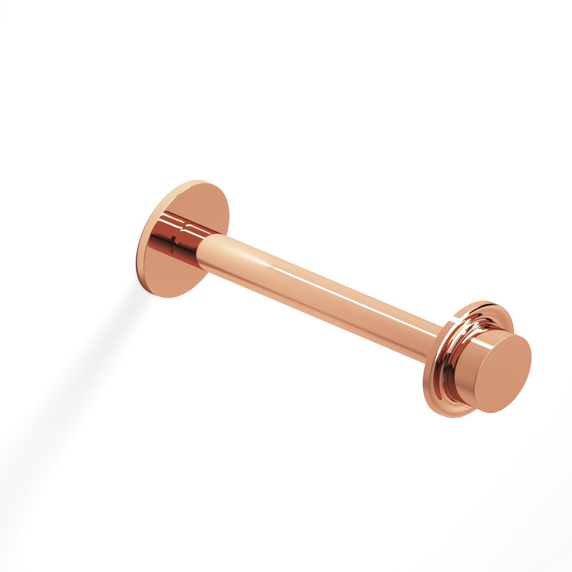 Colonial Bronze Series Er110 11" Garment Rod With 110 Knob Top Polished Copper / 11"