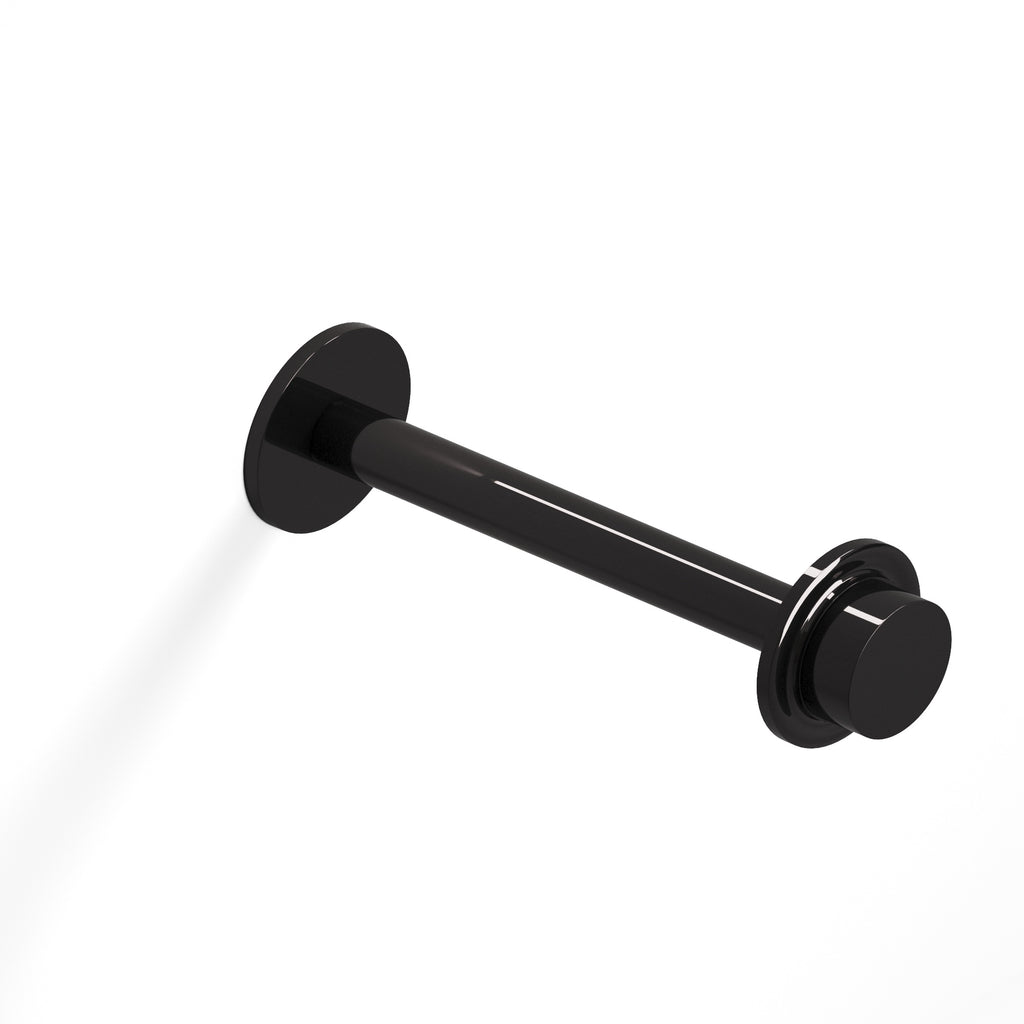 Colonial Bronze Series Er110 11" Garment Rod With 110 Knob Top Satin Black / 11"