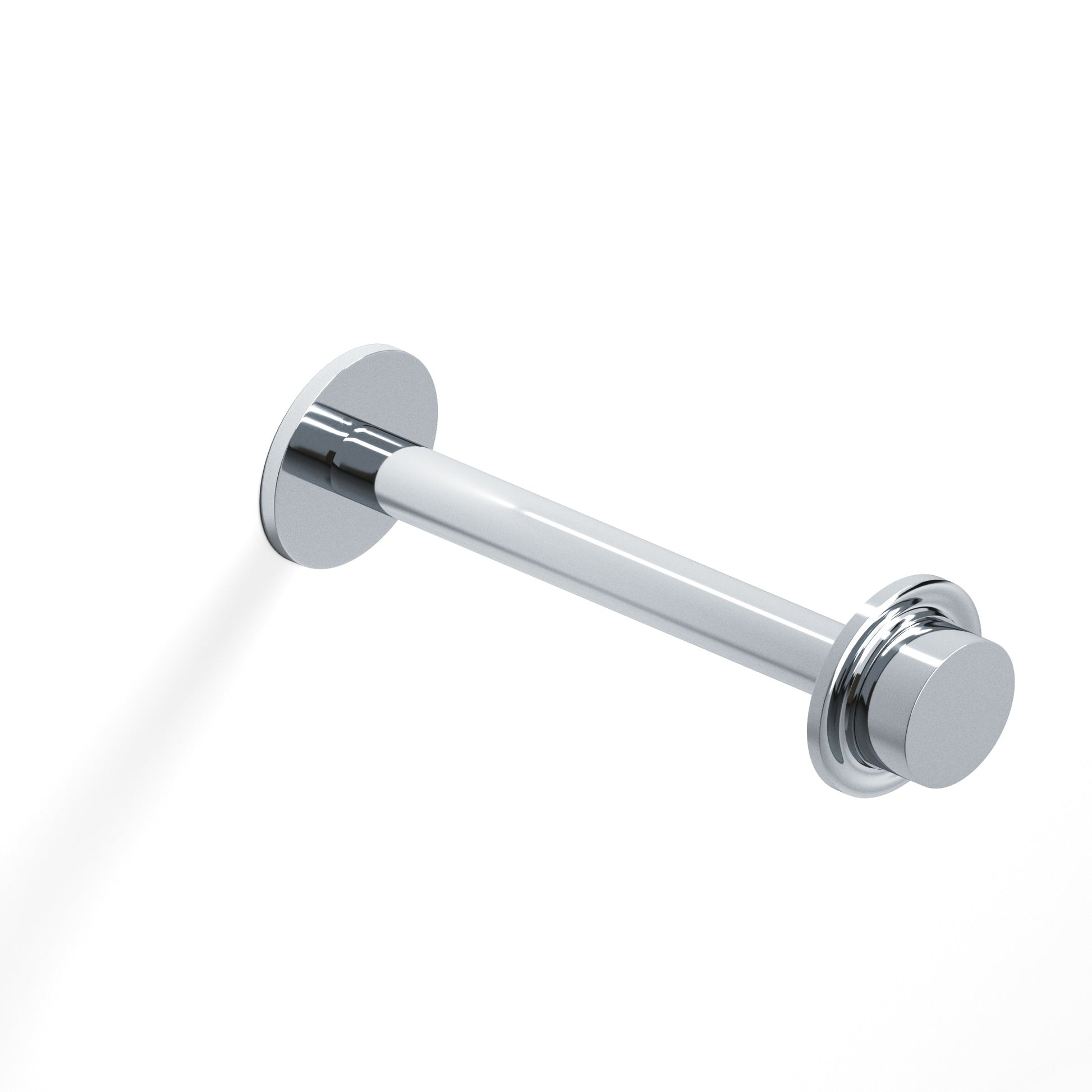 Colonial Bronze Series Er110 11" Garment Rod With 110 Knob Top Polished Chrome / 11"