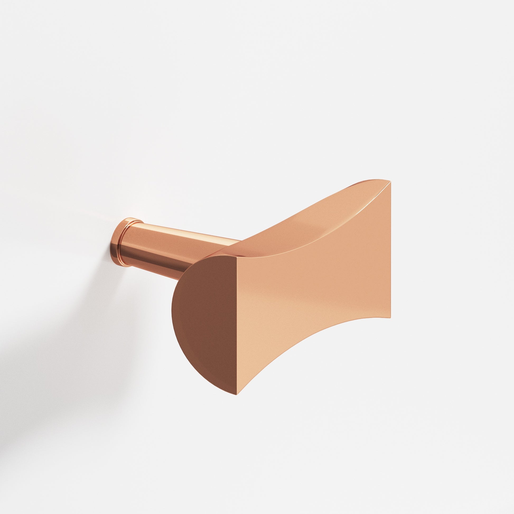 Colonial Bronze Series 1139 1.25" Bowtie Cabinet T-Knob With Rounded Back And Tapered Post Polished Copper / 1.25"