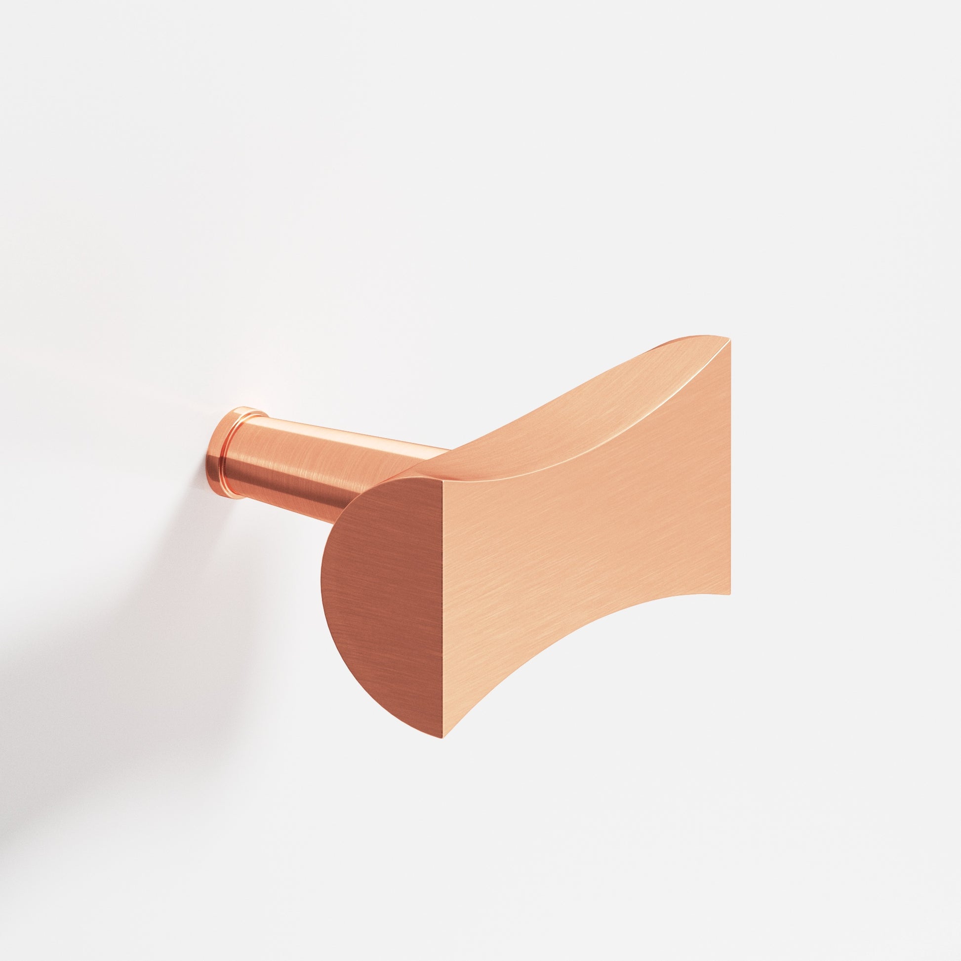 Colonial Bronze Series 1139 1.25" Bowtie Cabinet T-Knob With Rounded Back And Tapered Post Satin Copper / 1.25"